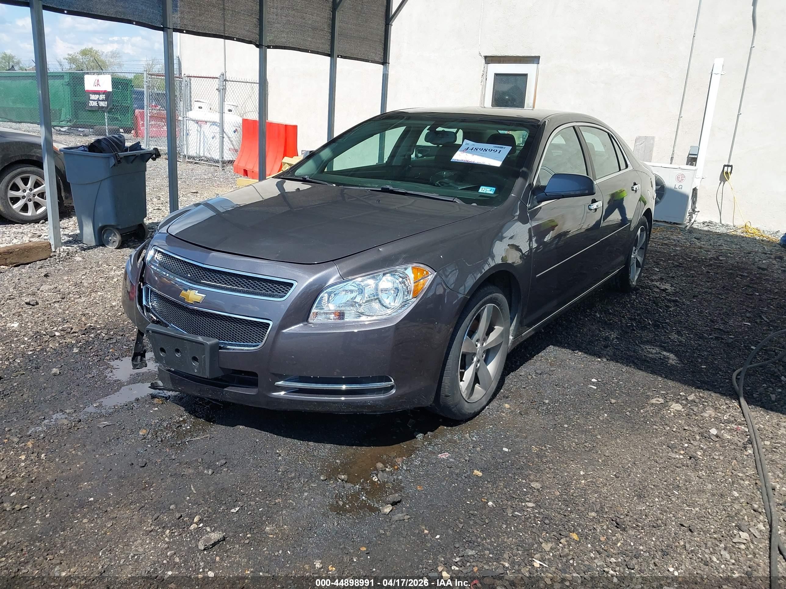 2012 Chevrolet Malibu 1lt Gray vin: 1G1ZC5E0XCF293470