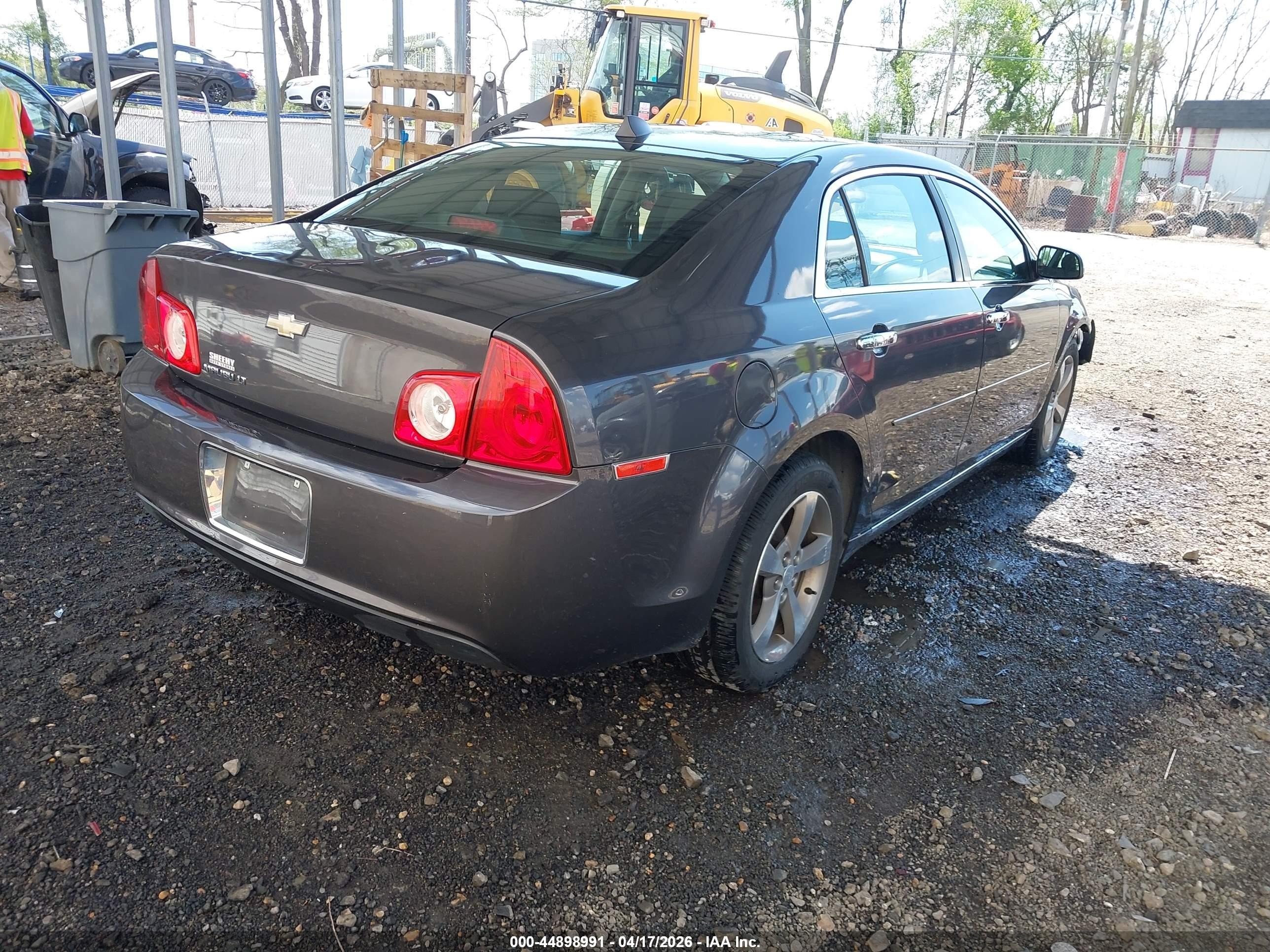 2012 Chevrolet Malibu 1lt Gray vin: 1G1ZC5E0XCF293470