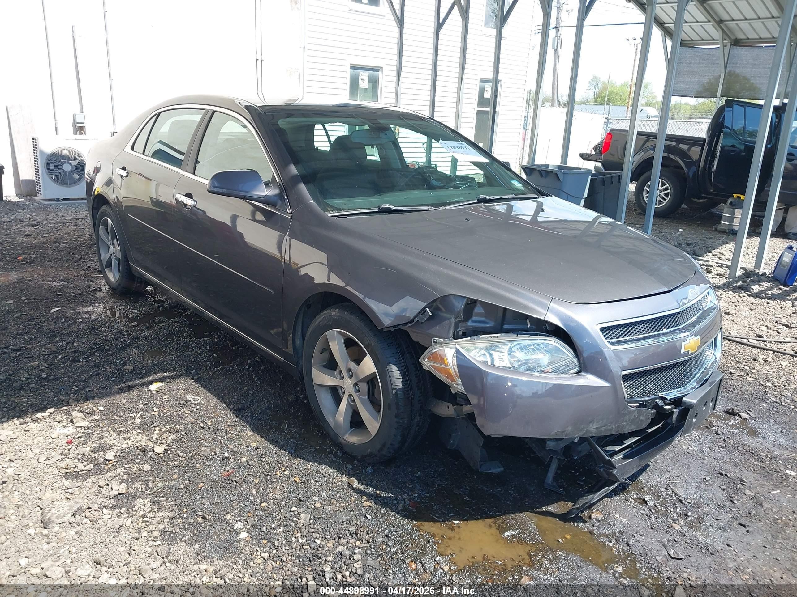 2012 Chevrolet Malibu 1lt Gray vin: 1G1ZC5E0XCF293470