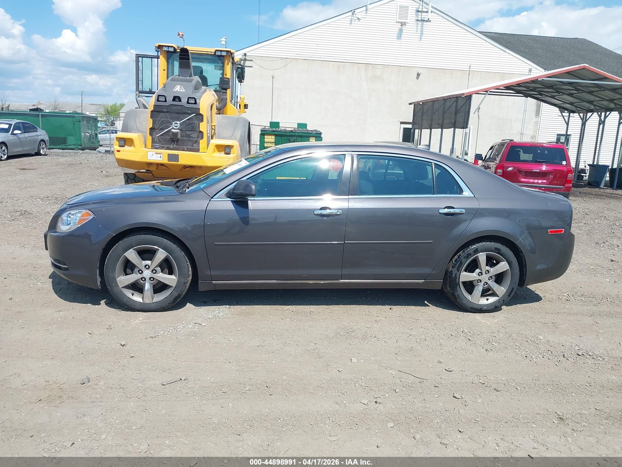 2012 Chevrolet Malibu 1lt Gray vin: 1G1ZC5E0XCF293470
