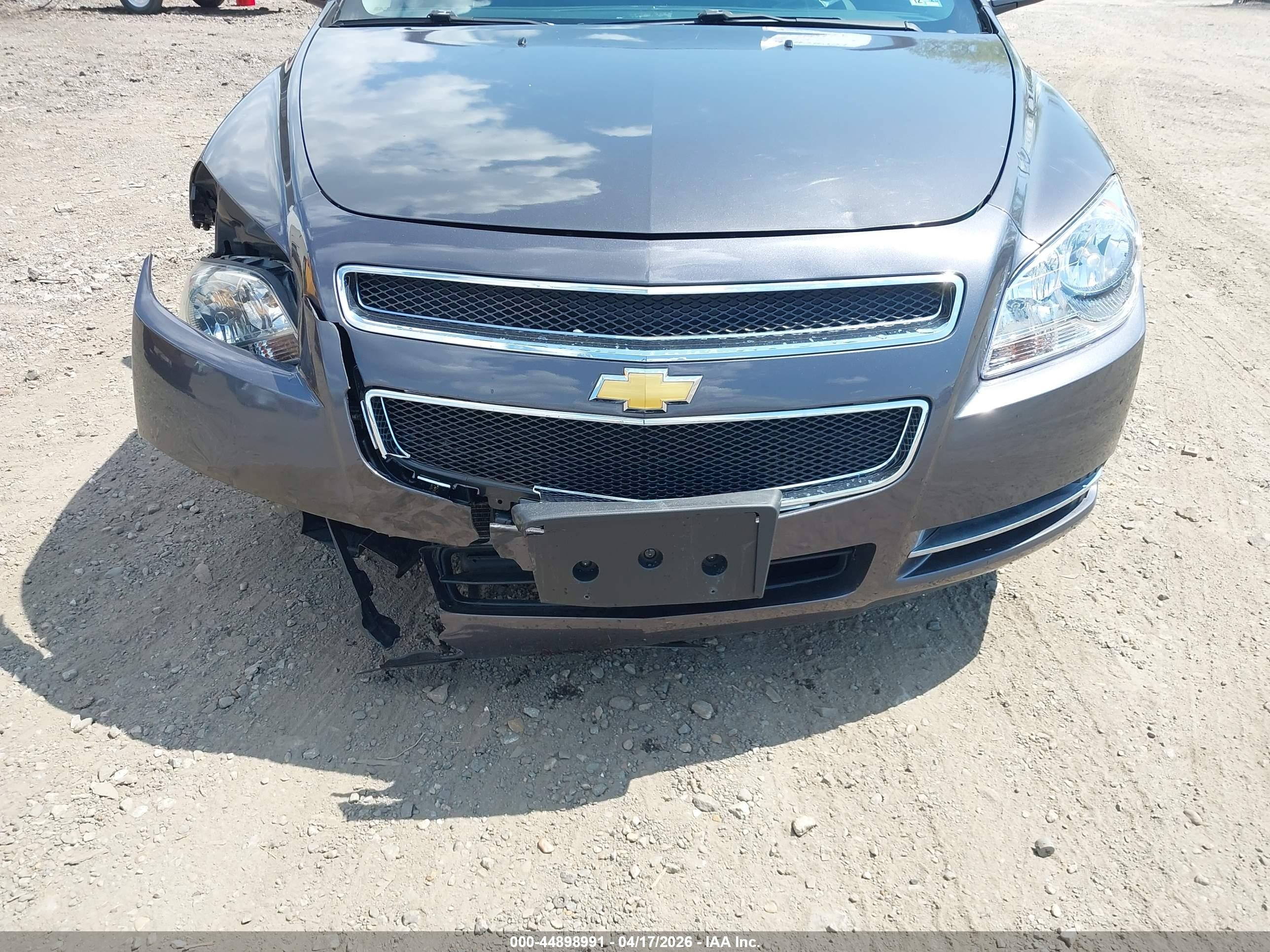 2012 Chevrolet Malibu 1lt Gray vin: 1G1ZC5E0XCF293470