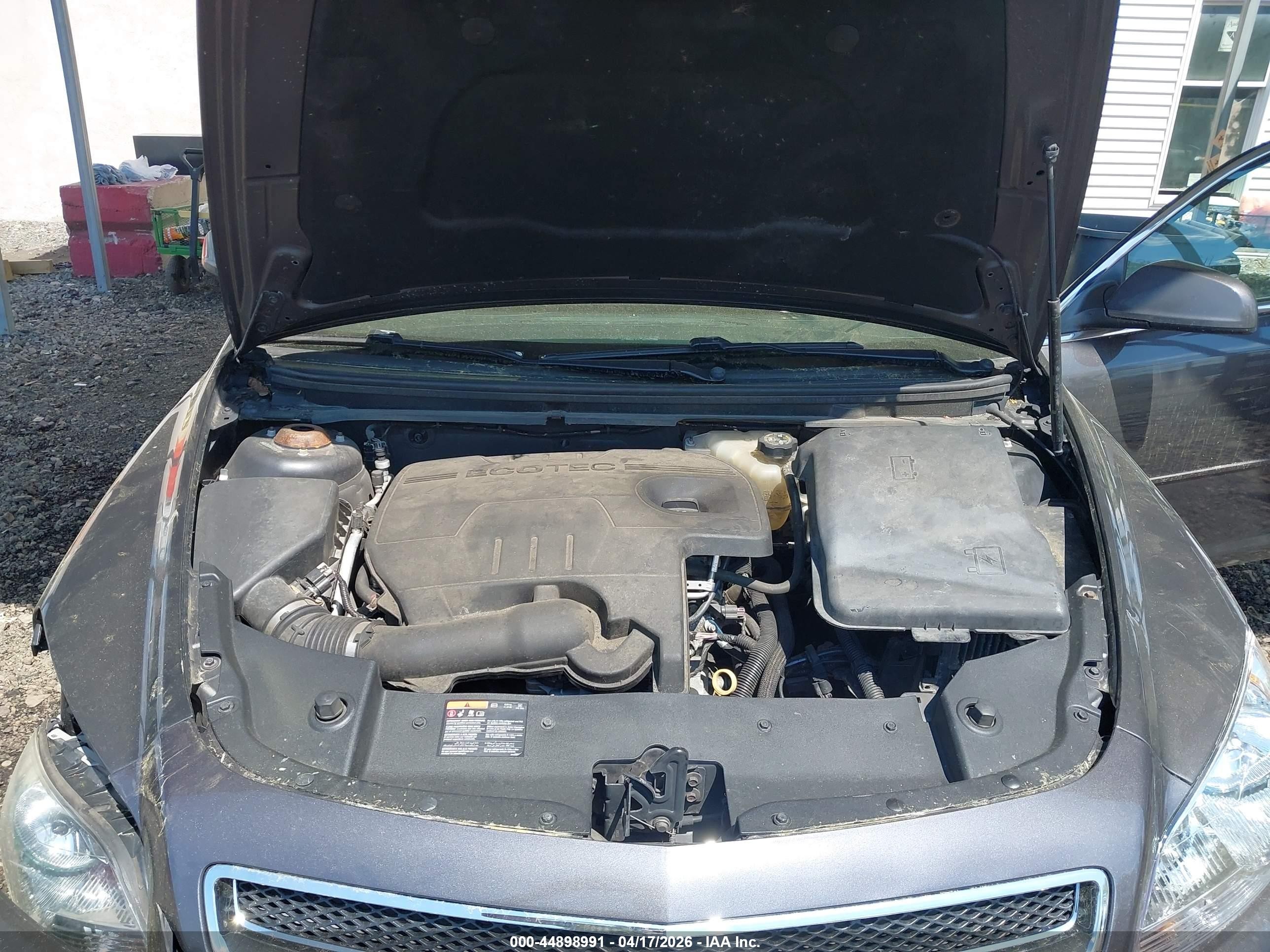 2012 Chevrolet Malibu 1lt Gray vin: 1G1ZC5E0XCF293470