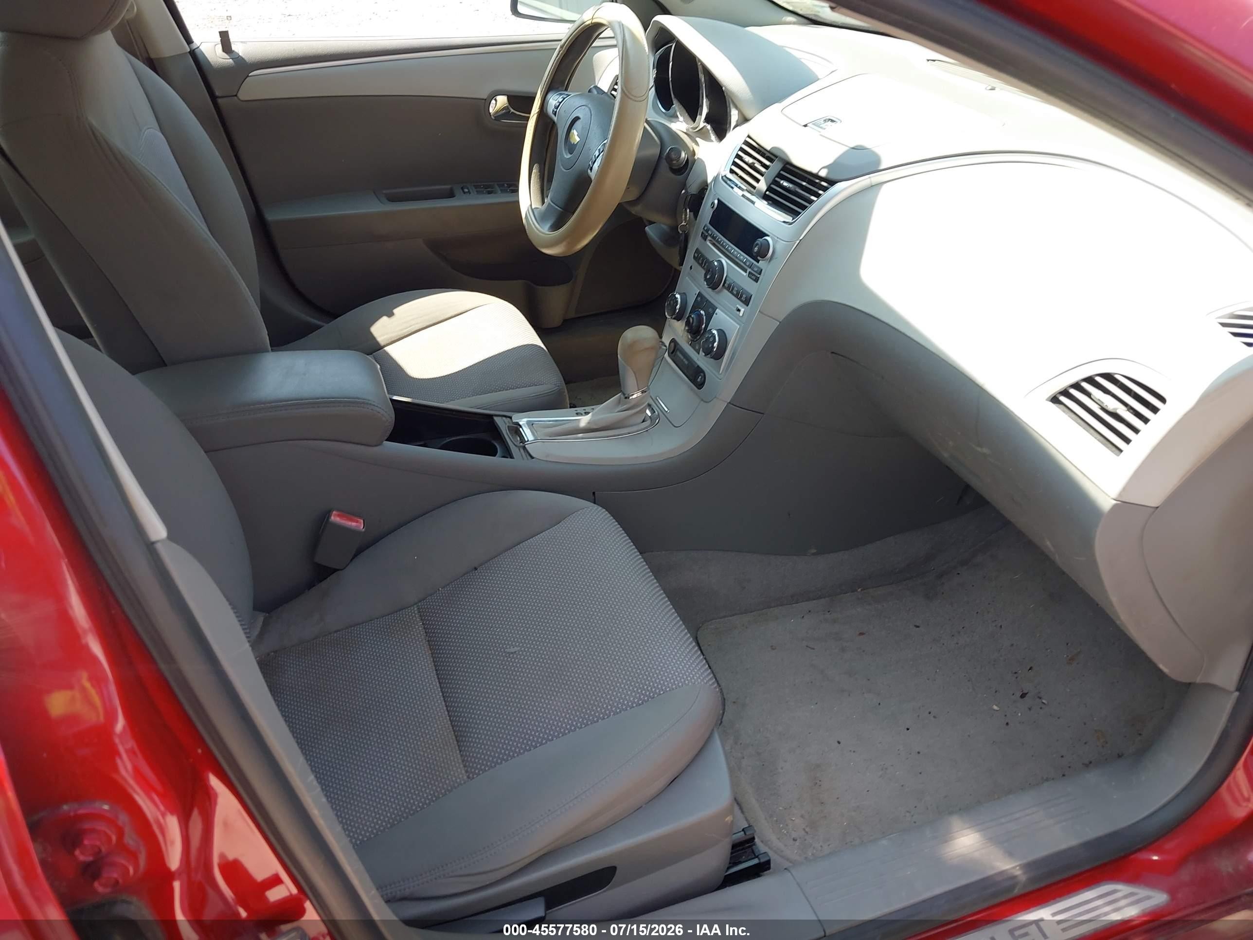 2012 Chevrolet Malibu 1lt Red vin: 1G1ZC5E0XCF332462