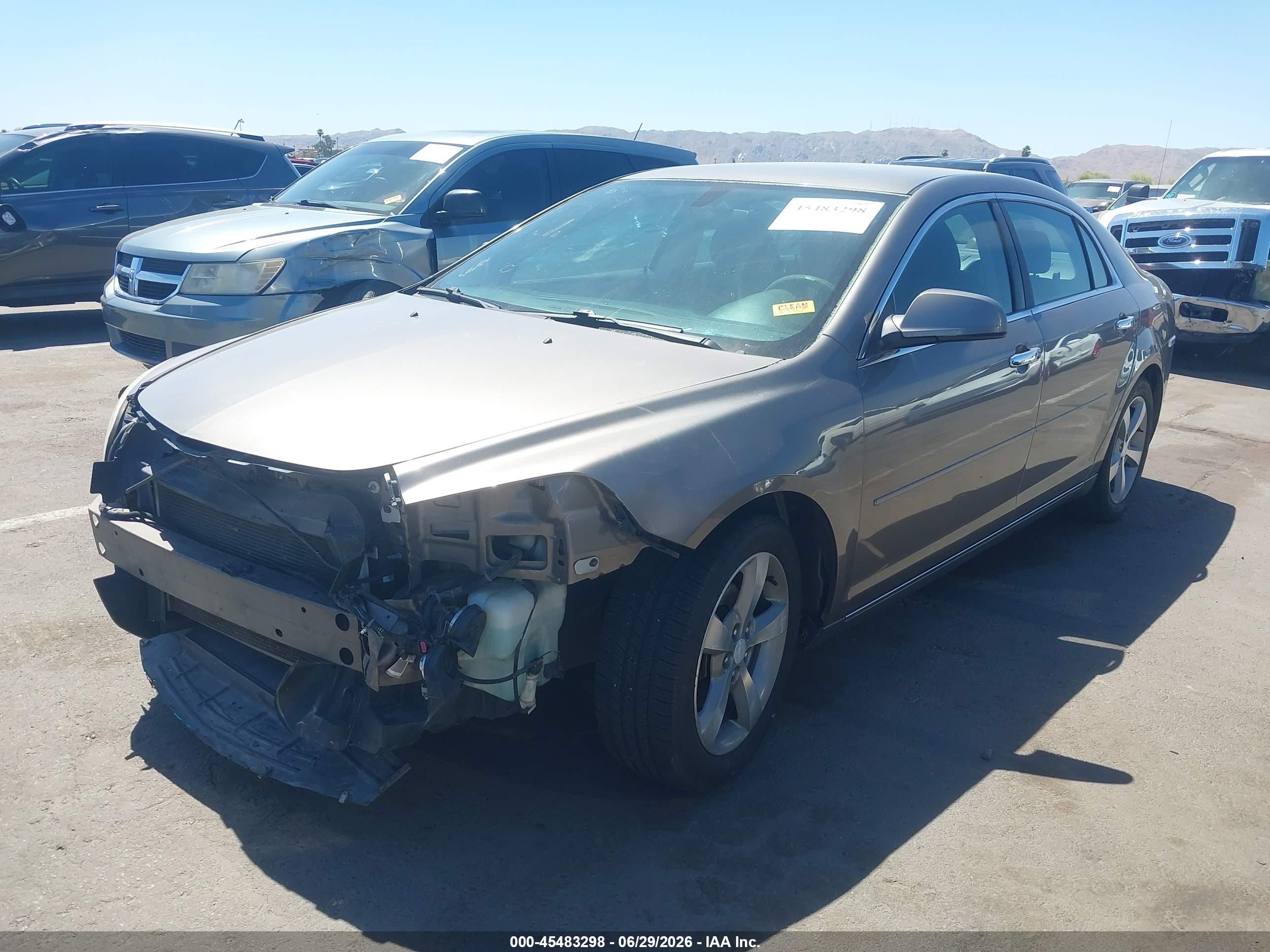 2012 Chevrolet Malibu 1lt Brown vin: 1G1ZC5E0XCF332705