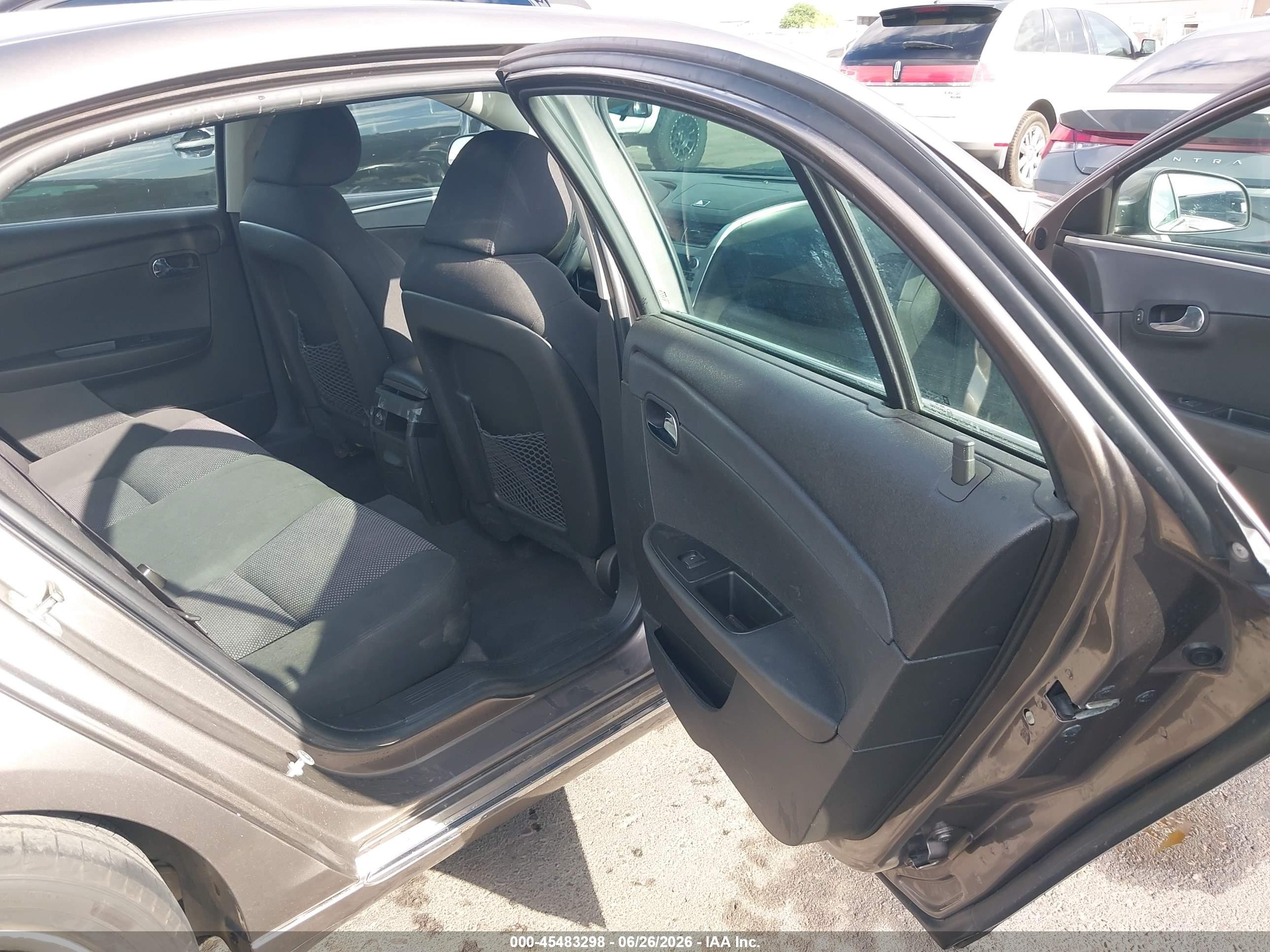 2012 Chevrolet Malibu 1lt Brown vin: 1G1ZC5E0XCF332705