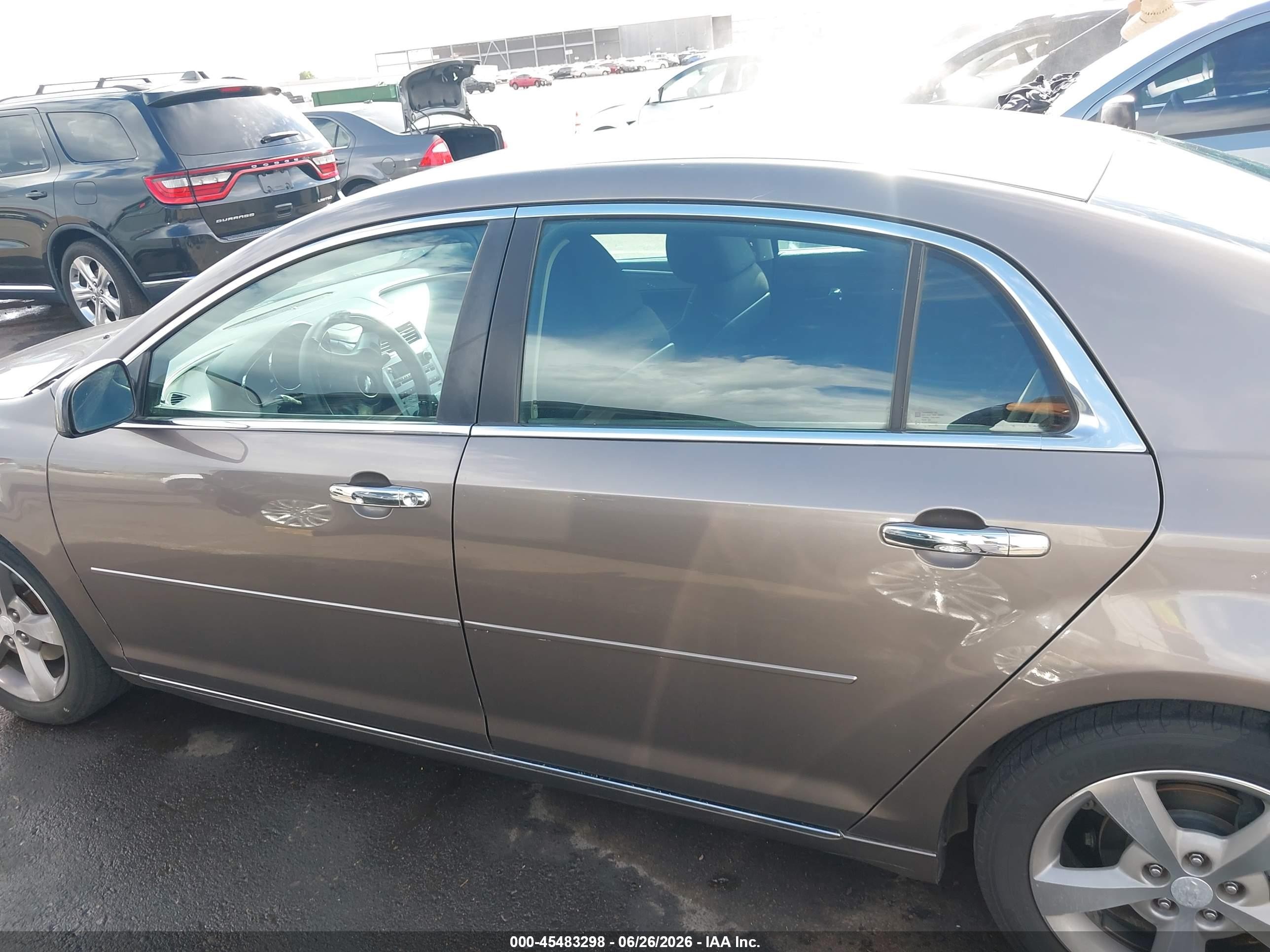 2012 Chevrolet Malibu 1lt Brown vin: 1G1ZC5E0XCF332705