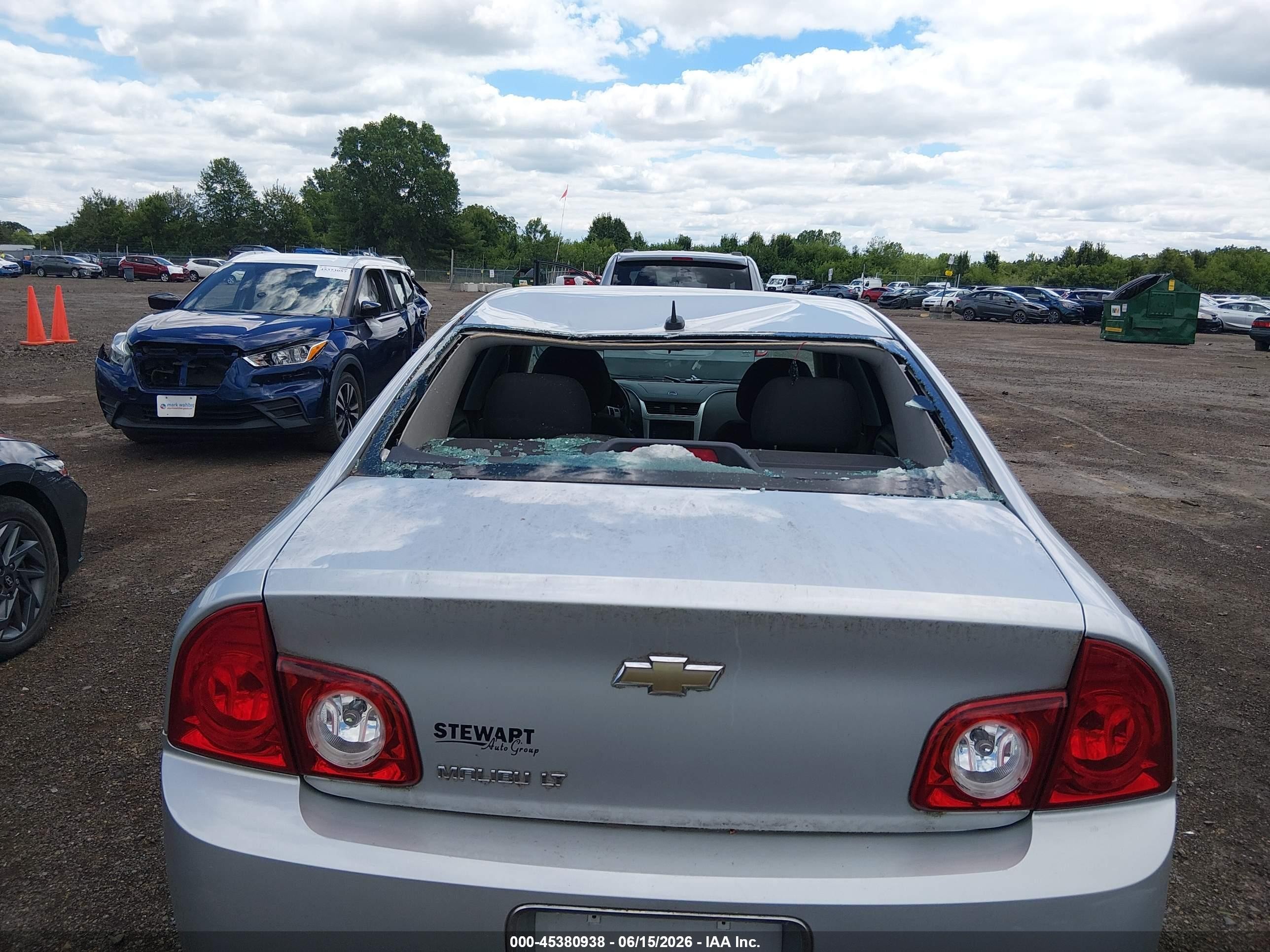 2011 Chevrolet Malibu 1lt Серый vin: 1G1ZC5E10BF151328