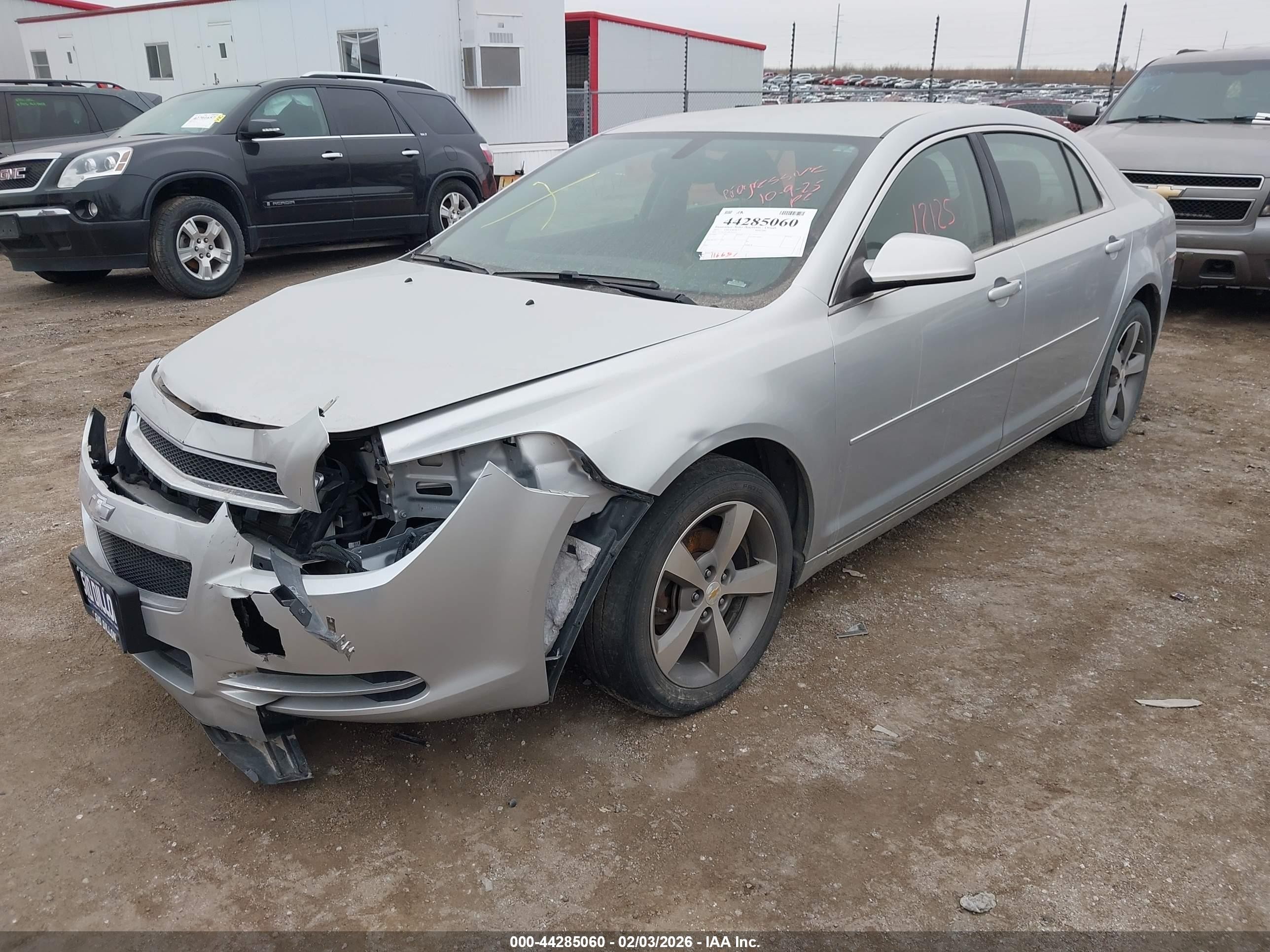 2011 Chevrolet Malibu 1lt Серебряный vin: 1G1ZC5E10BF261473