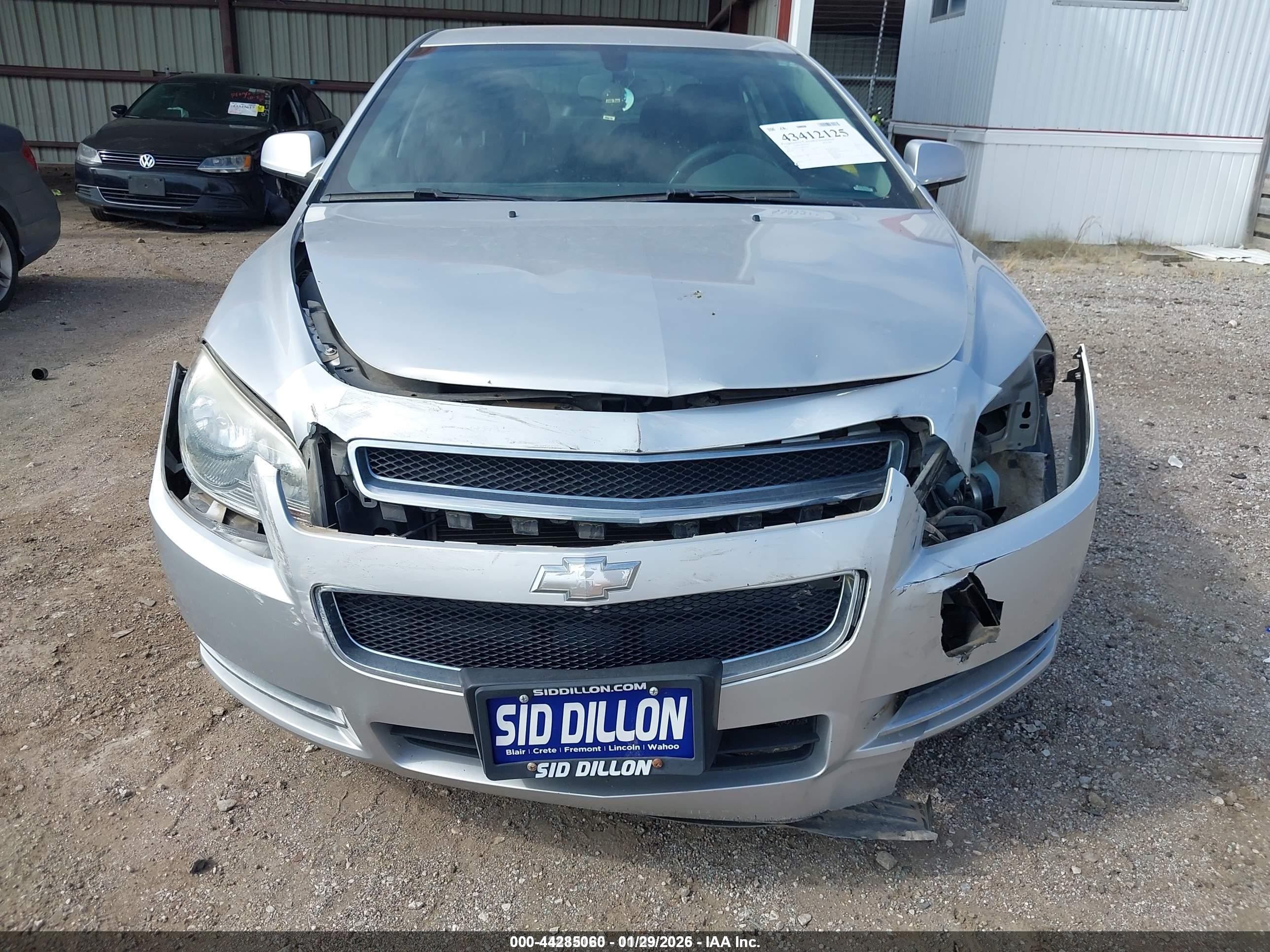 2011 Chevrolet Malibu 1lt Серебряный vin: 1G1ZC5E10BF261473