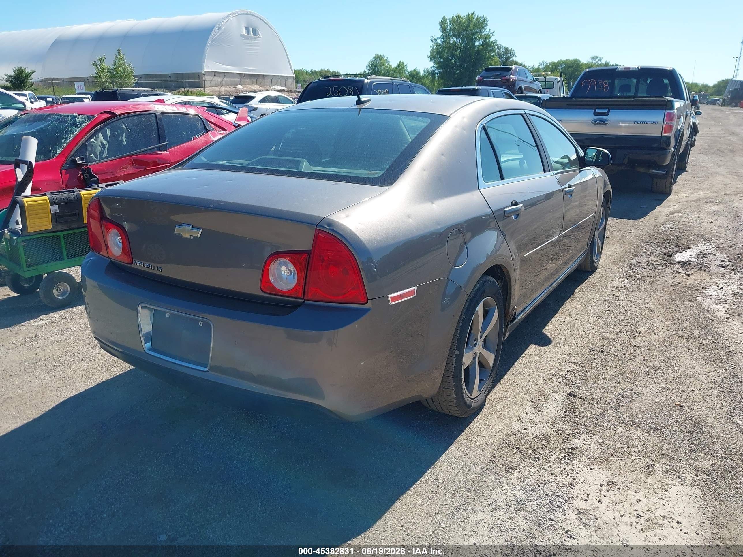2011 Chevrolet Malibu 1lt Champagne vin: 1G1ZC5E10BF289399