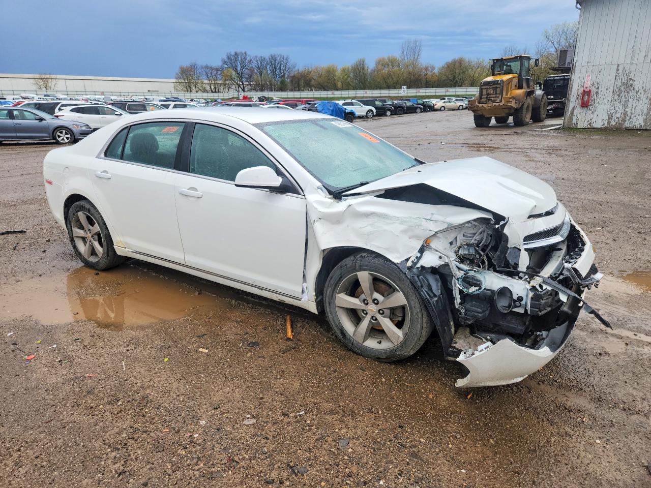 2011 Chevrolet Malibu 1lt White vin: 1G1ZC5E10BF310493