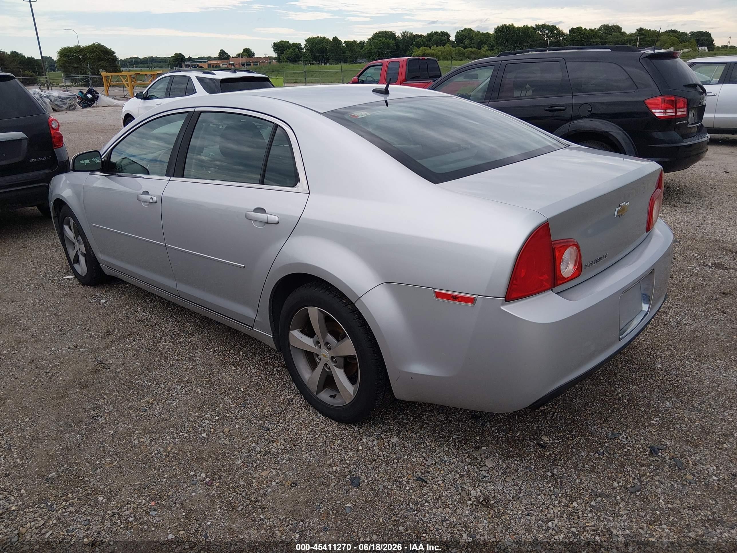 2011 Chevrolet Malibu 1lt Silver vin: 1G1ZC5E10BF351240