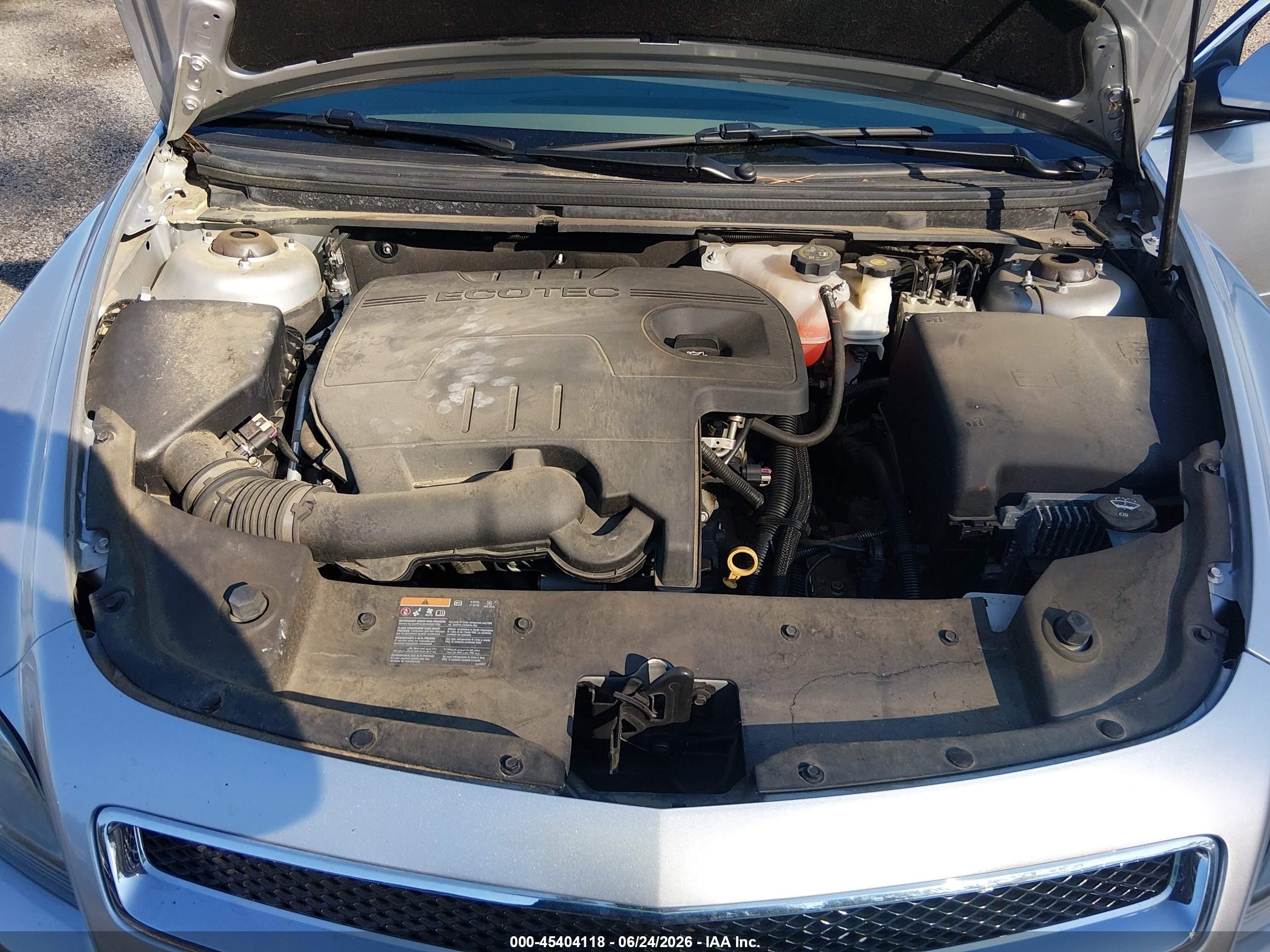 2011 Chevrolet Malibu 1lt Серый vin: 1G1ZC5E10BF372962