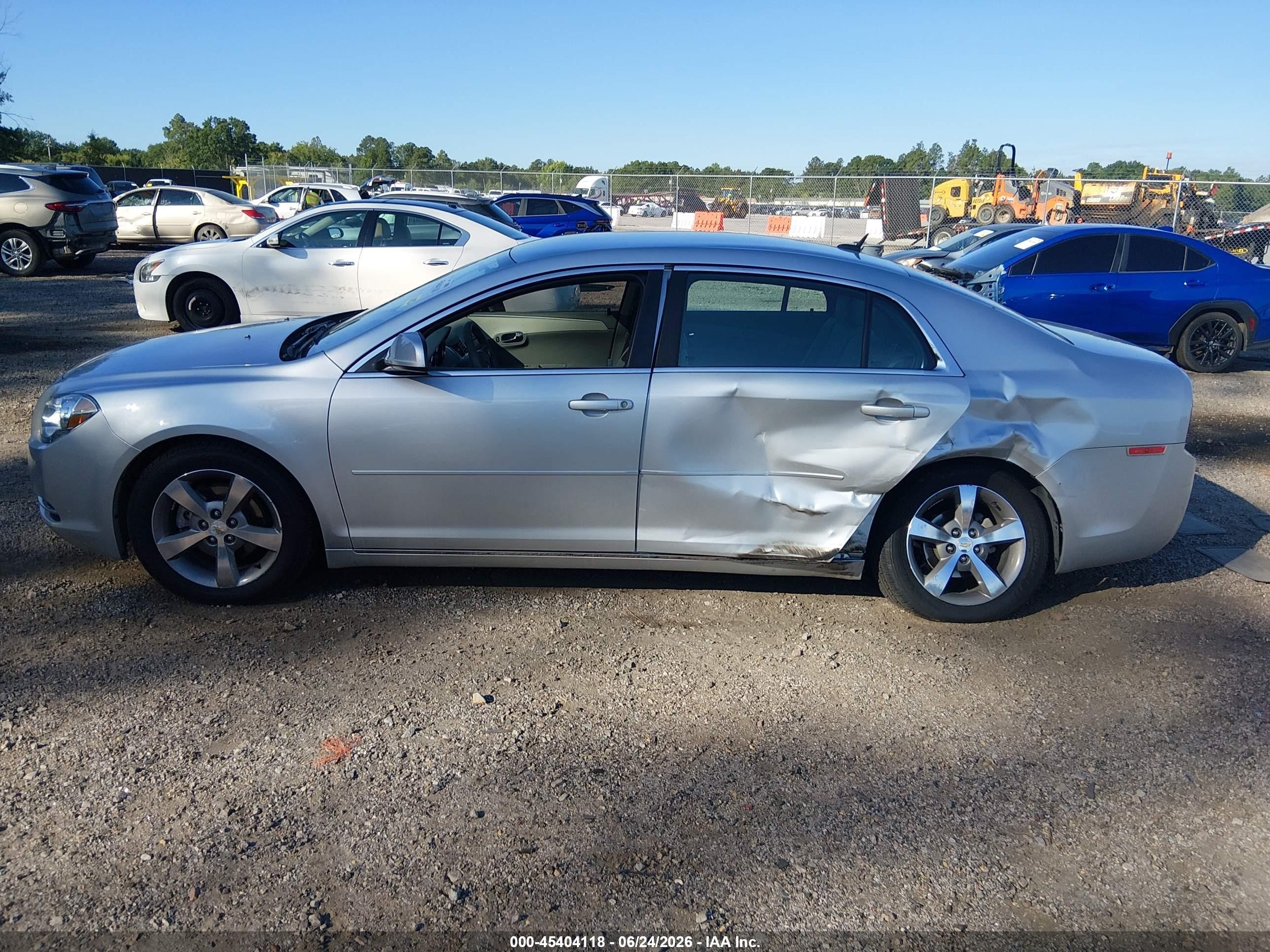 2011 Chevrolet Malibu 1lt Серый vin: 1G1ZC5E10BF372962