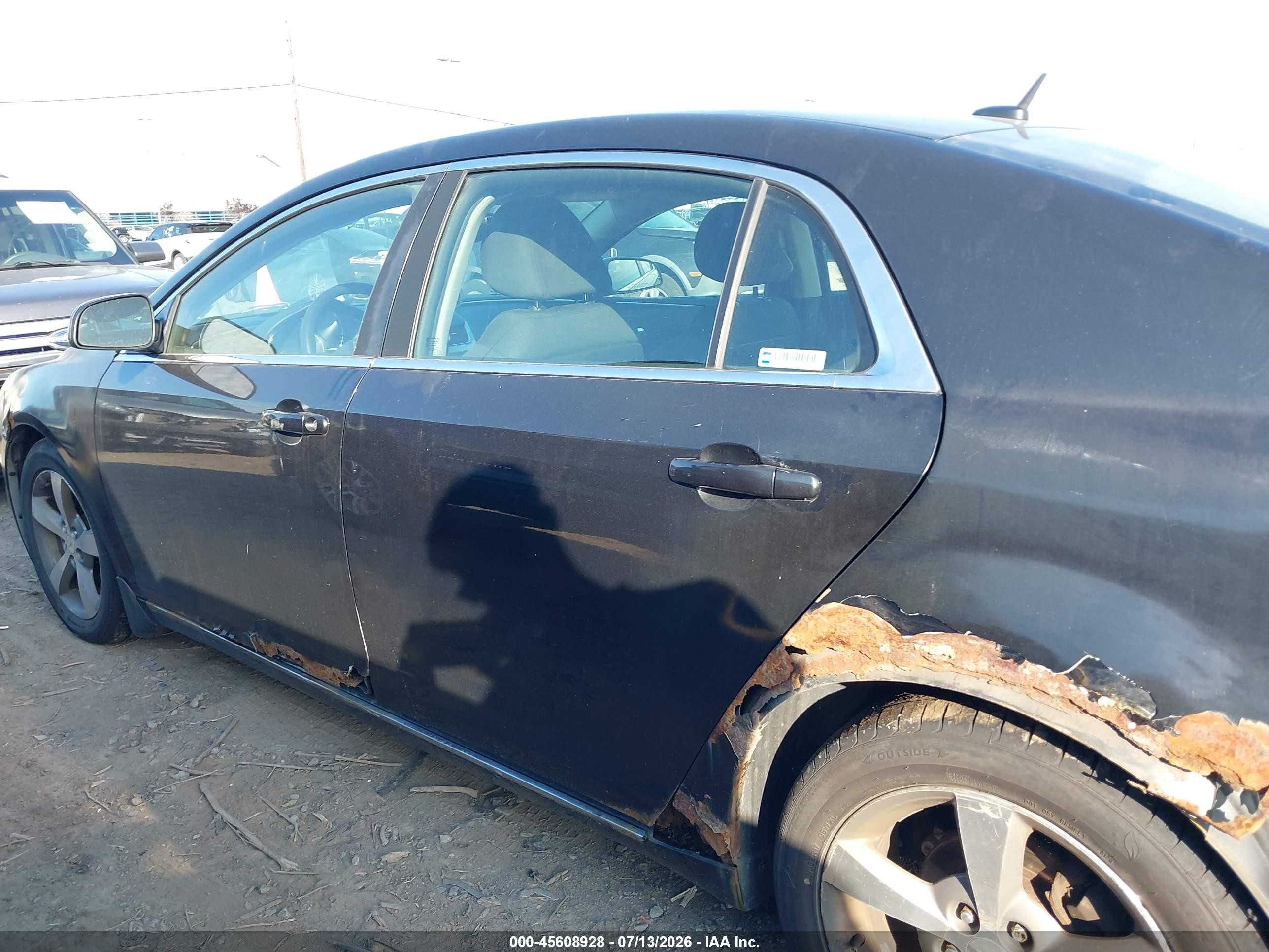2011 Chevrolet Malibu 1lt Black vin: 1G1ZC5E11BF166114