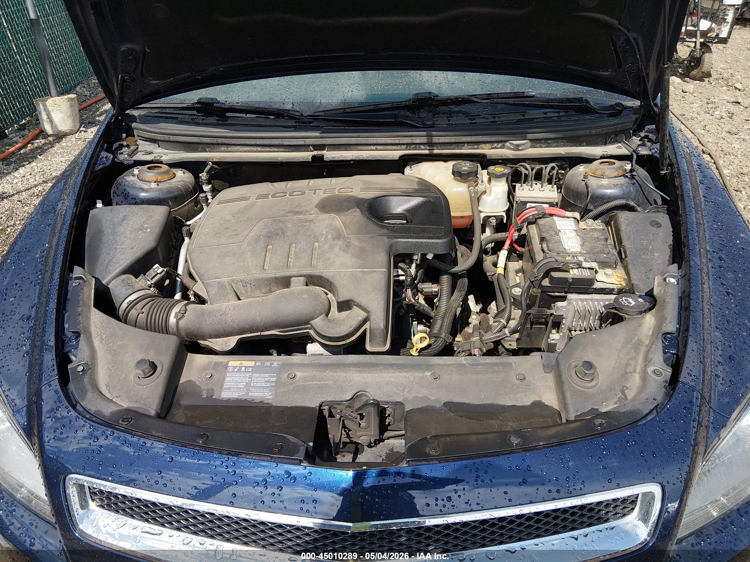 2011 Chevrolet Malibu 1lt Синий vin: 1G1ZC5E11BF257951