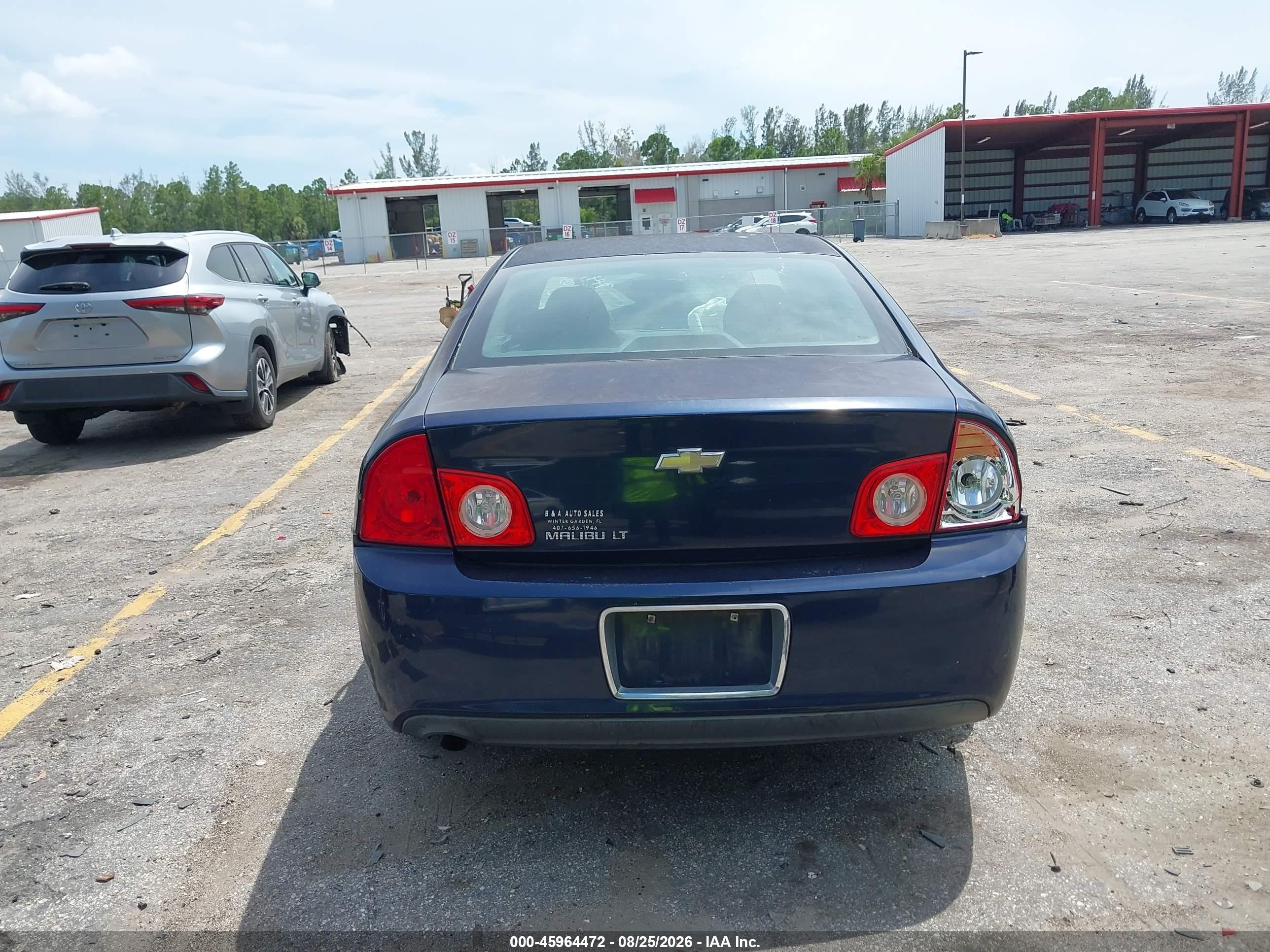 2011 Chevrolet Malibu 1lt Blue vin: 1G1ZC5E11BF369441