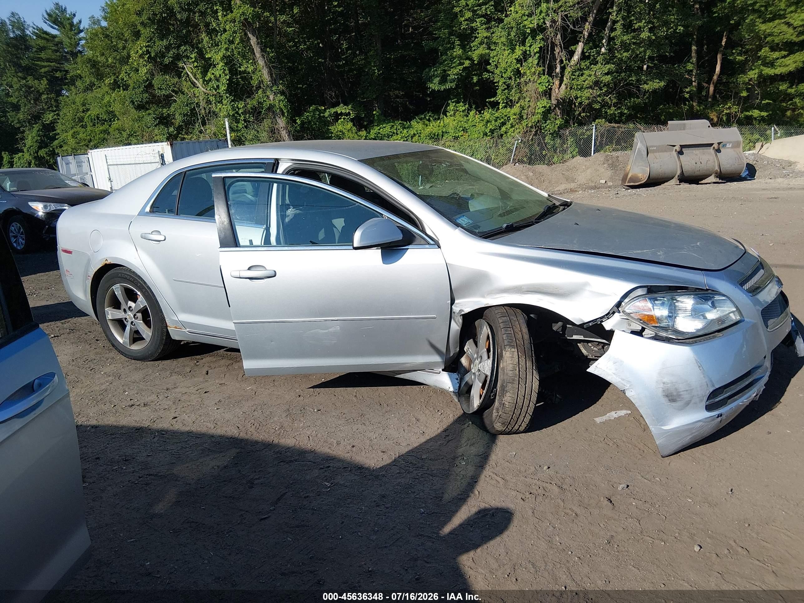 2011 Chevrolet Malibu 1lt Silver vin: 1G1ZC5E12BF107444