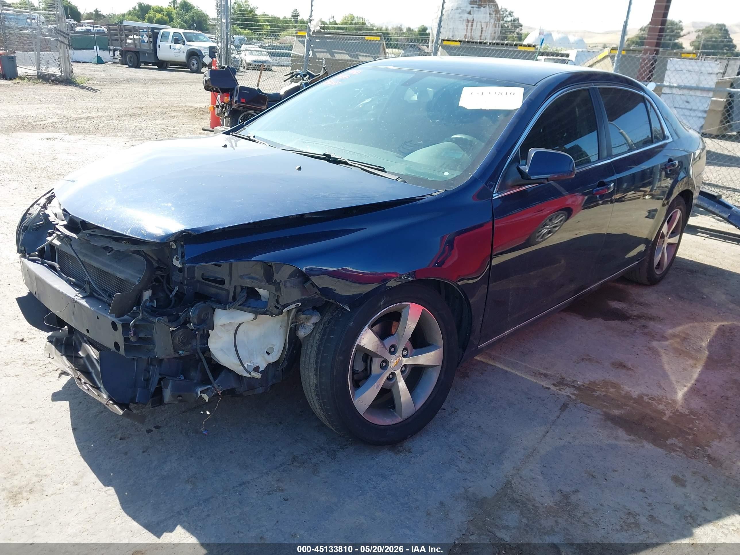 2011 Chevrolet Malibu 1lt Dark Blue vin: 1G1ZC5E12BF197906