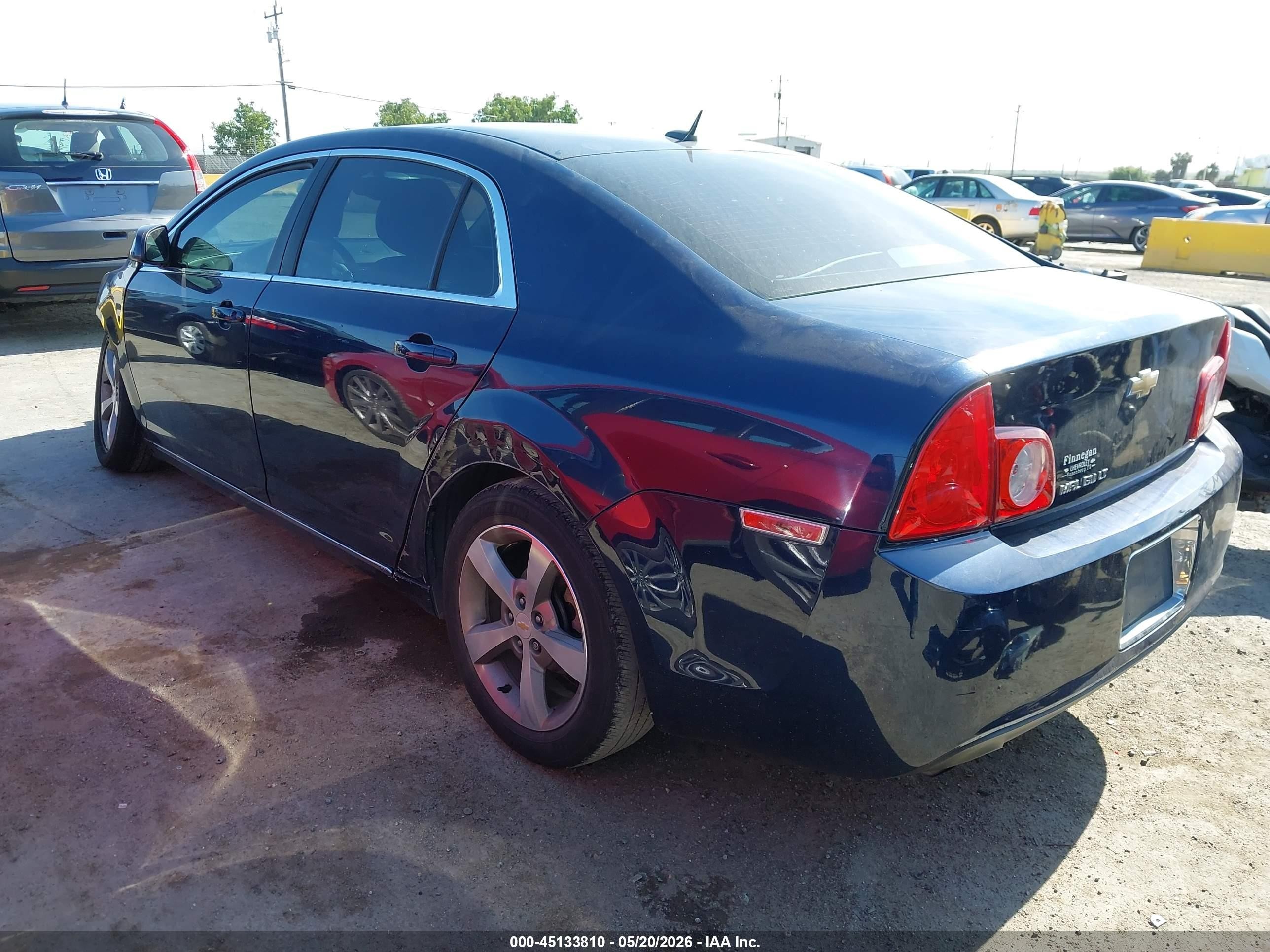 2011 Chevrolet Malibu 1lt Dark Blue vin: 1G1ZC5E12BF197906