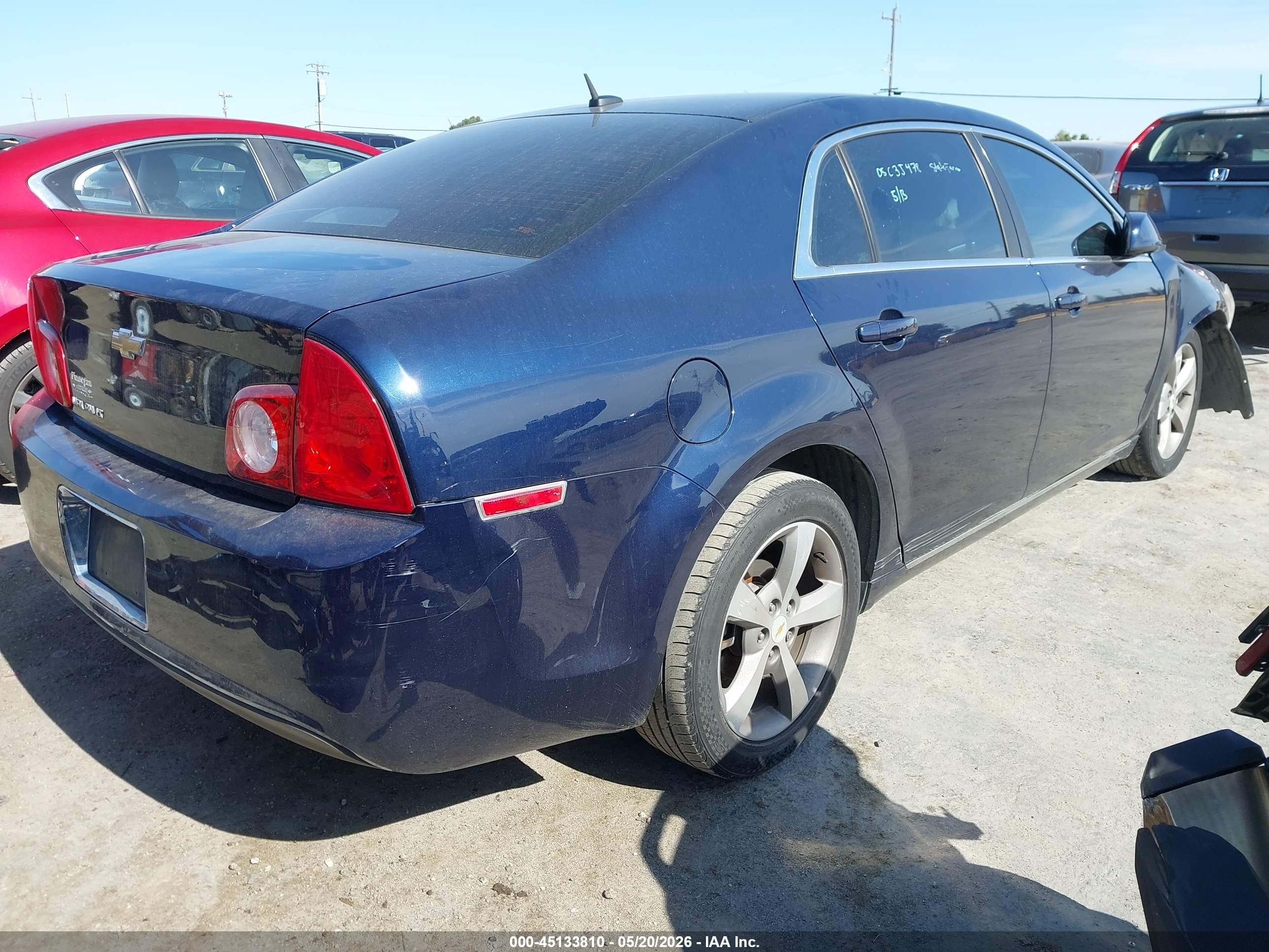 2011 Chevrolet Malibu 1lt Dark Blue vin: 1G1ZC5E12BF197906