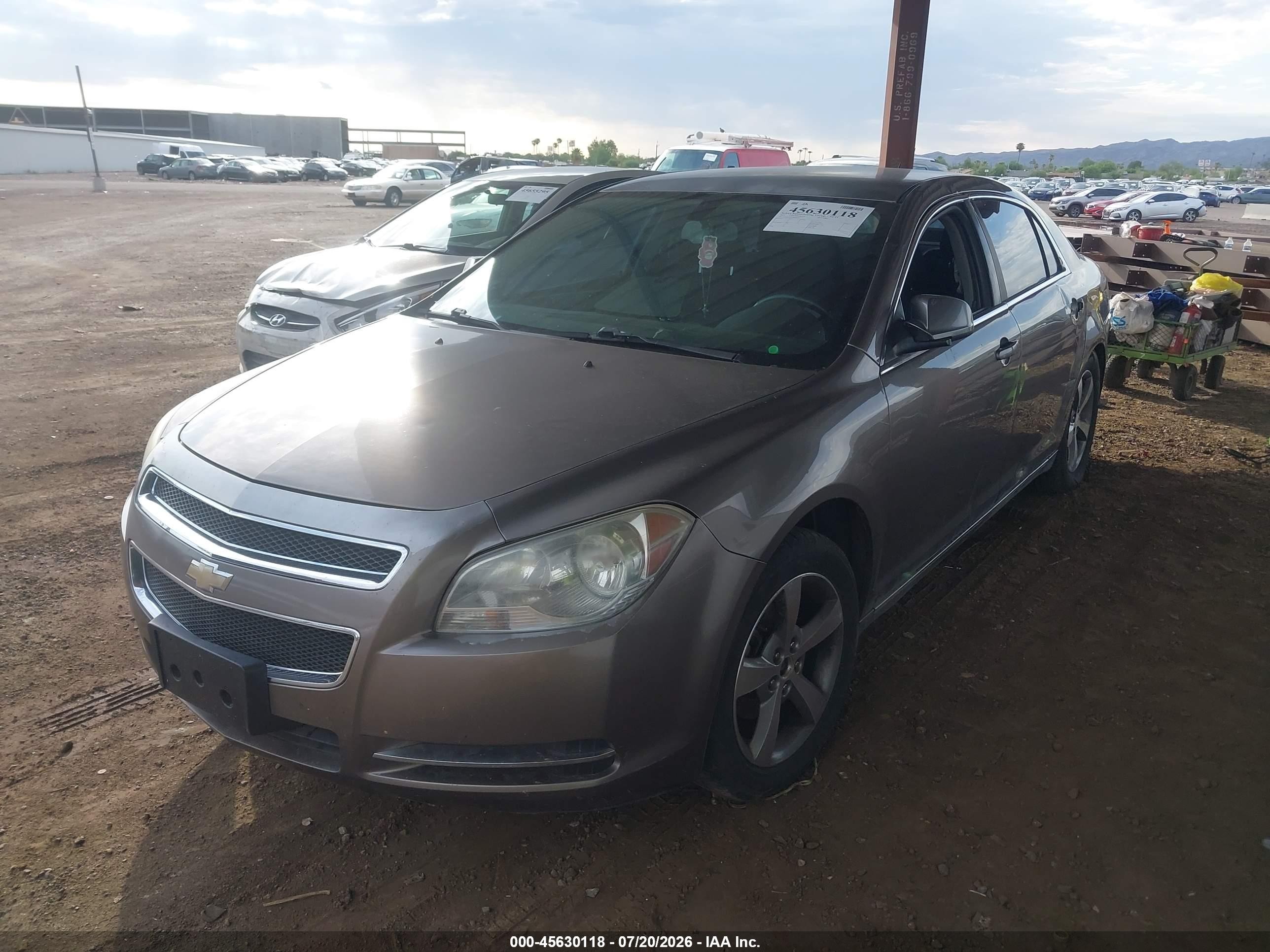 2011 Chevrolet Malibu 1lt Brown vin: 1G1ZC5E12BF199395