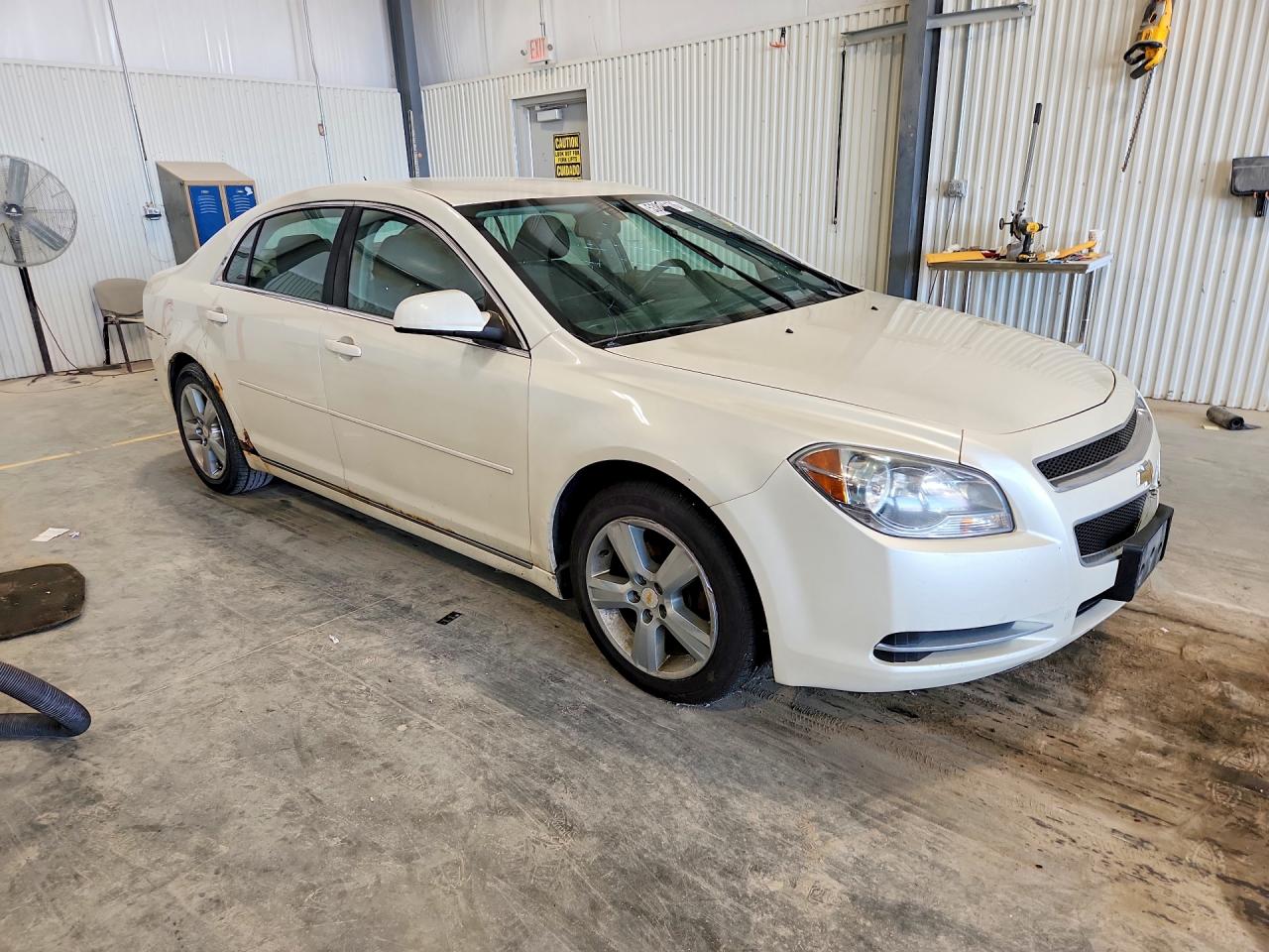 2011 Chevrolet Malibu White vin: 1G1ZC5E12BF235070