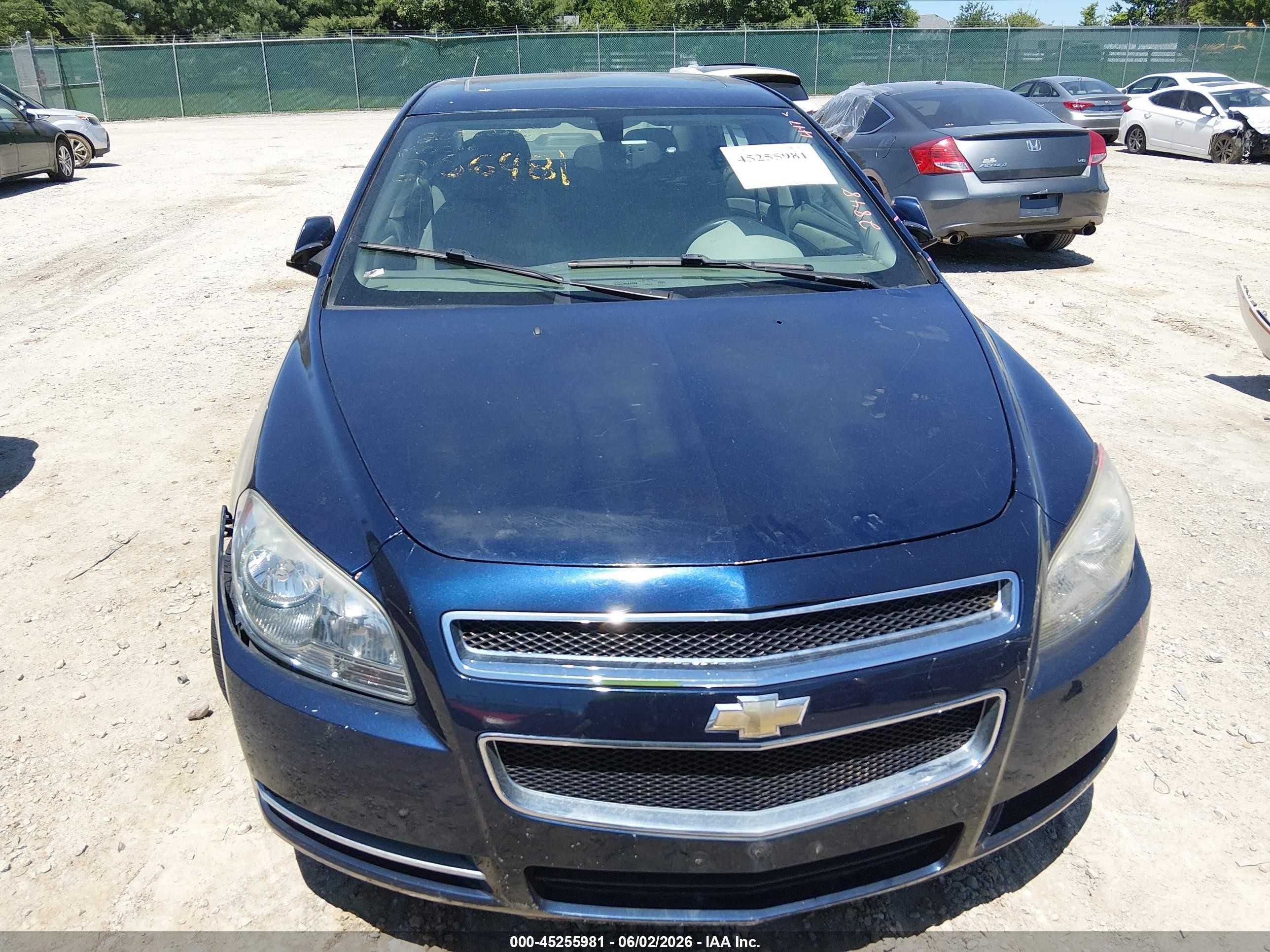 2011 Chevrolet Malibu 1lt Blue vin: 1G1ZC5E12BF266481