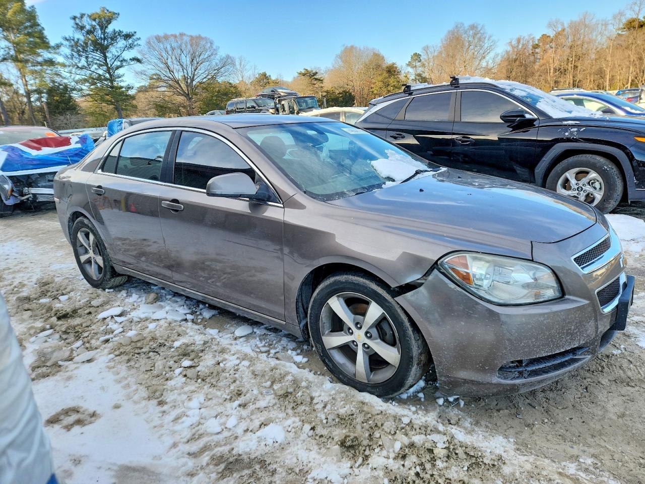 2011 Chevrolet Malibu 1lt Серый vin: 1G1ZC5E12BF381629