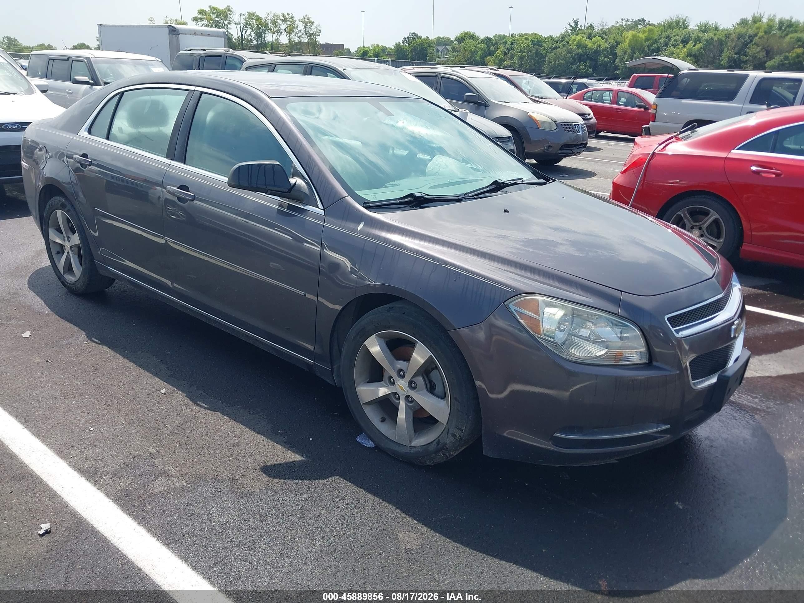 2011 Chevrolet Malibu 1lt Gray vin: 1G1ZC5E13BF101782