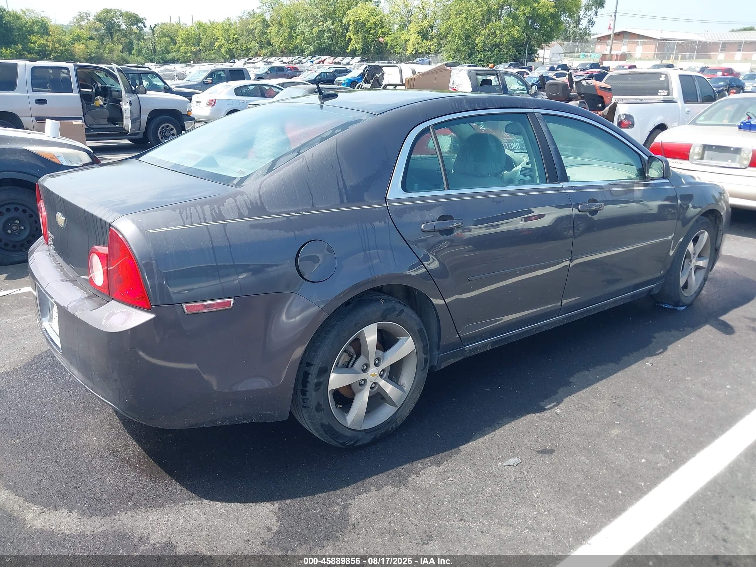 2011 Chevrolet Malibu 1lt Gray vin: 1G1ZC5E13BF101782