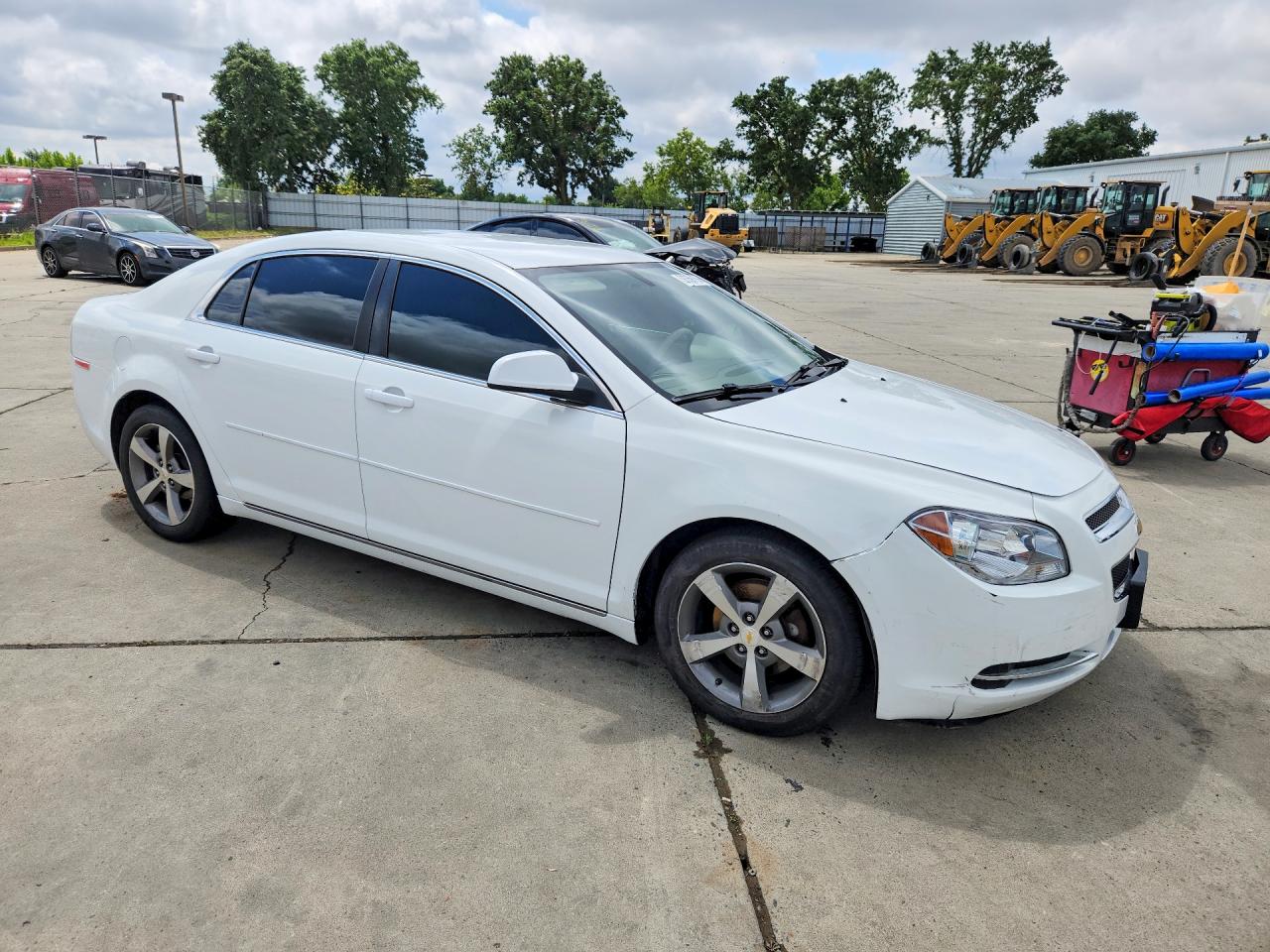 2011 Chevrolet Malibu 1lt White vin: 1G1ZC5E13BF272791