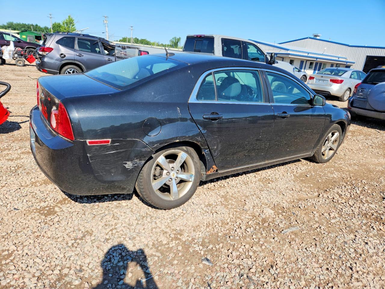 2011 Chevrolet Malibu 1lt Black vin: 1G1ZC5E13BF317082