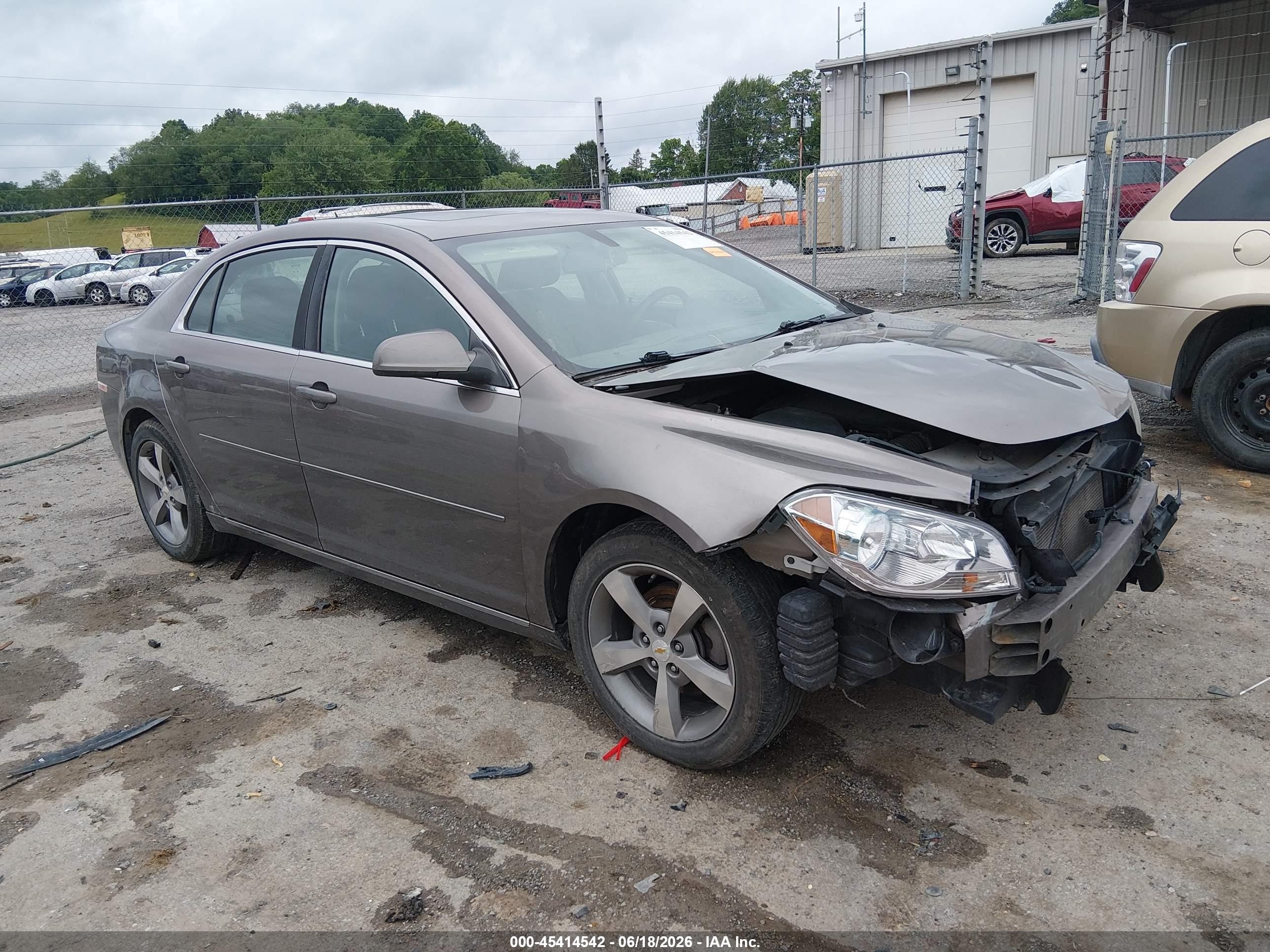 2011 Chevrolet Malibu 1lt Brown vin: 1G1ZC5E13BF377394