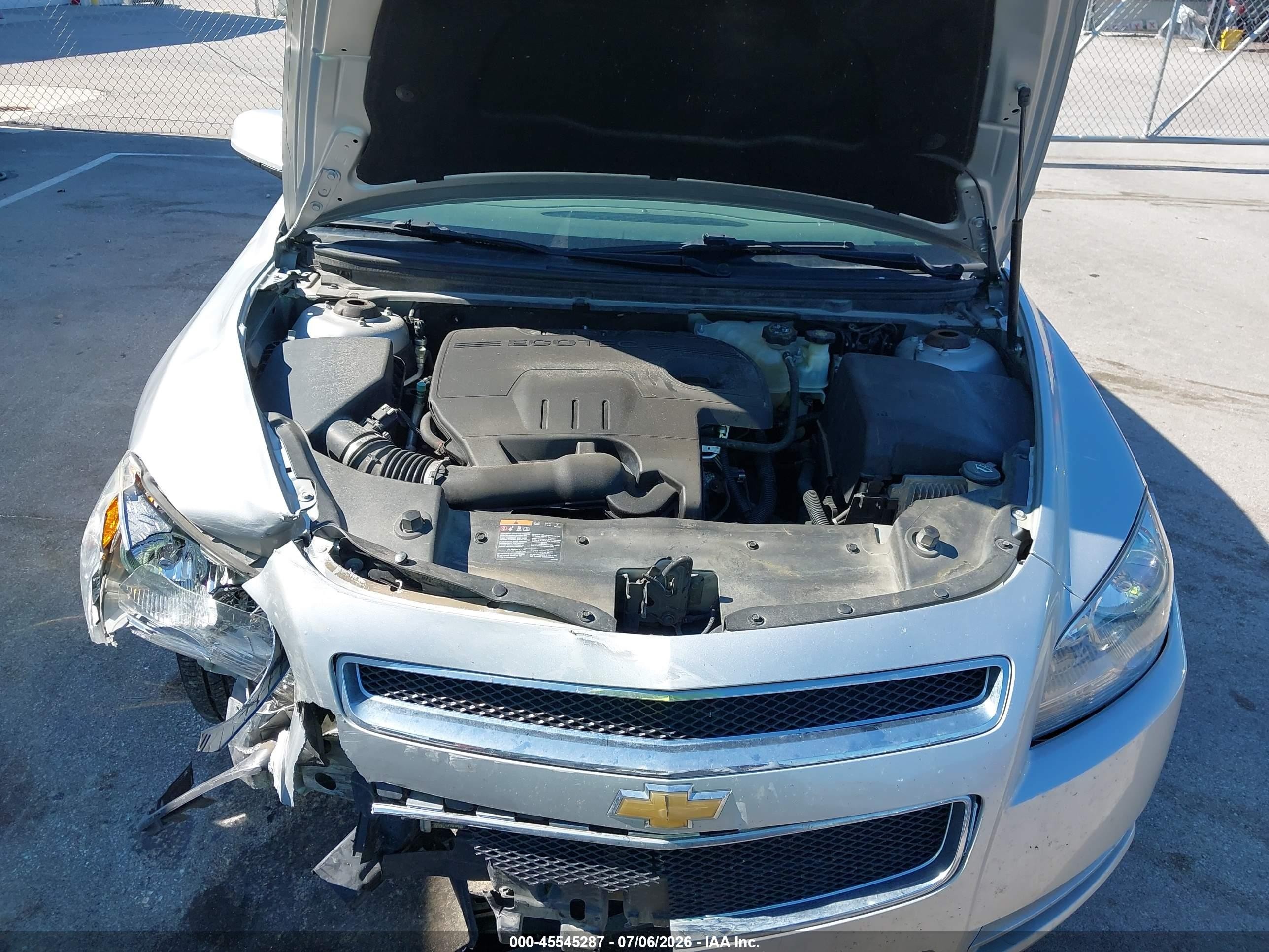 2011 Chevrolet Malibu 1lt Silver vin: 1G1ZC5E13BF386547