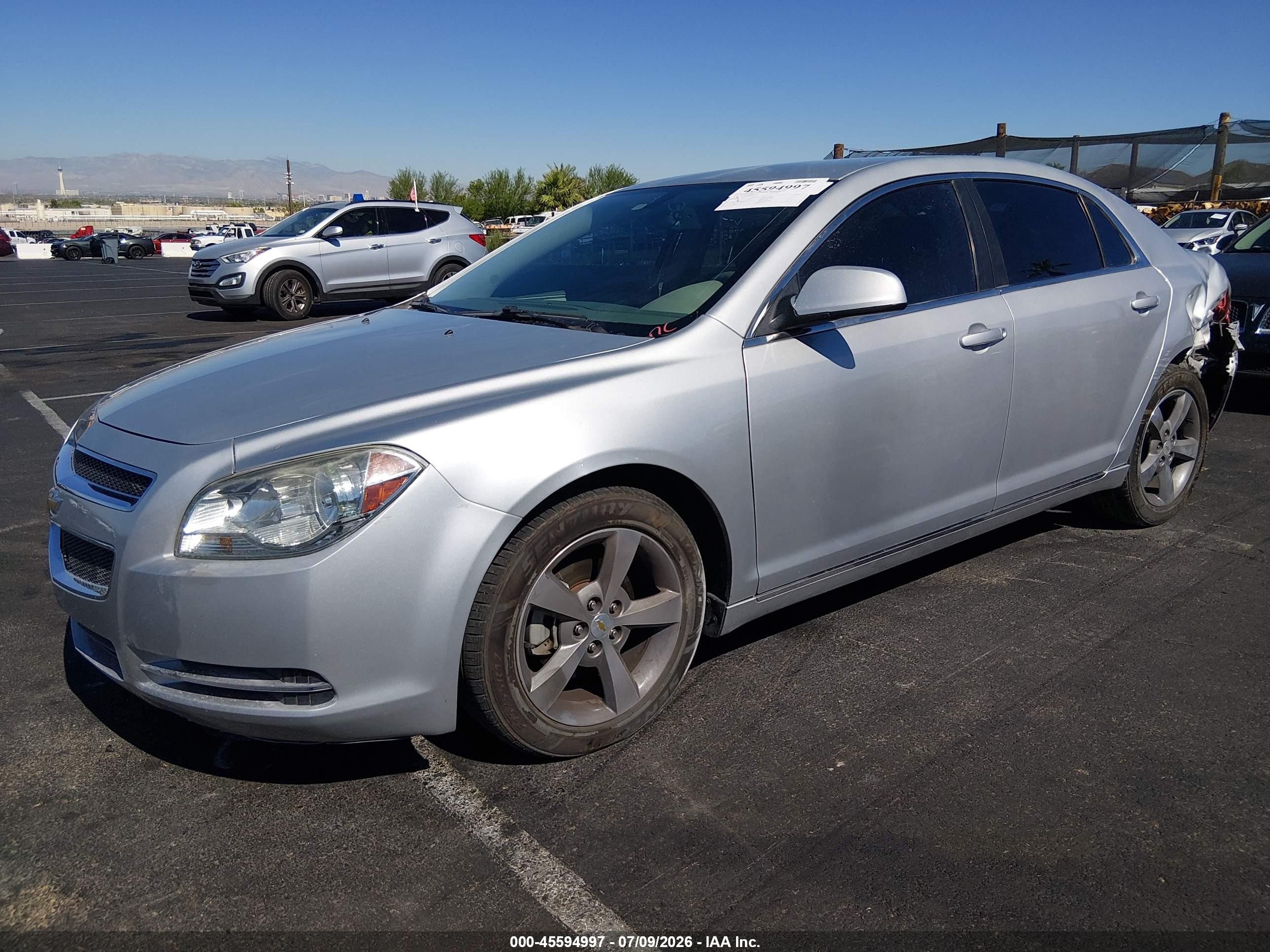 2011 Chevrolet Malibu 1lt Серебряный vin: 1G1ZC5E14BF162915