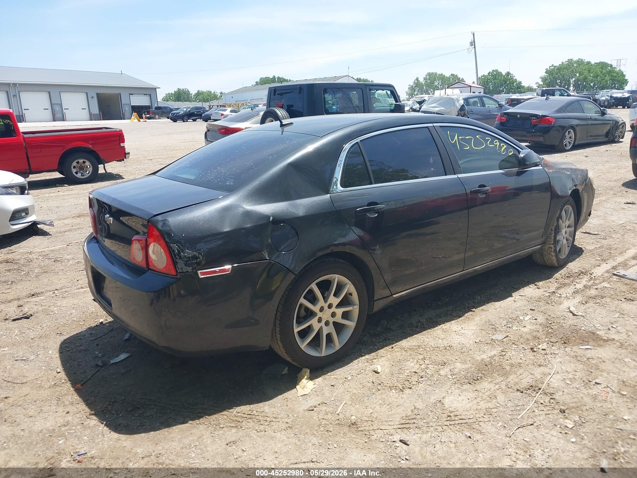 2011 Chevrolet Malibu 1lt Black vin: 1G1ZC5E14BF236222