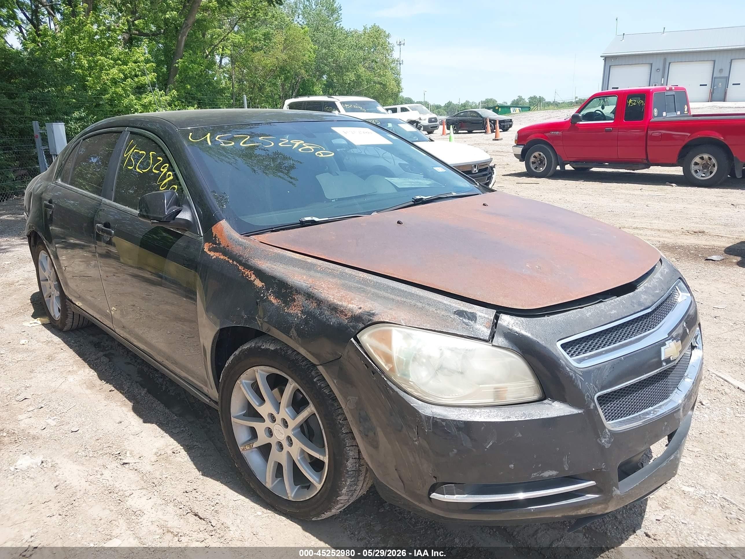 2011 Chevrolet Malibu 1lt Black vin: 1G1ZC5E14BF236222