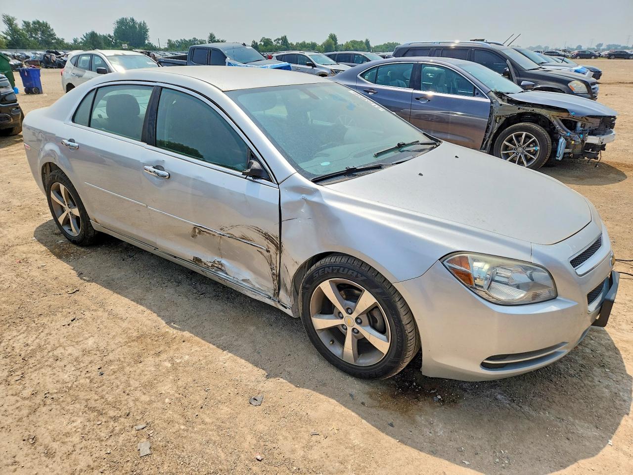 2011 Chevrolet Malibu 1lt Серебряный vin: 1G1ZC5E14BF321688