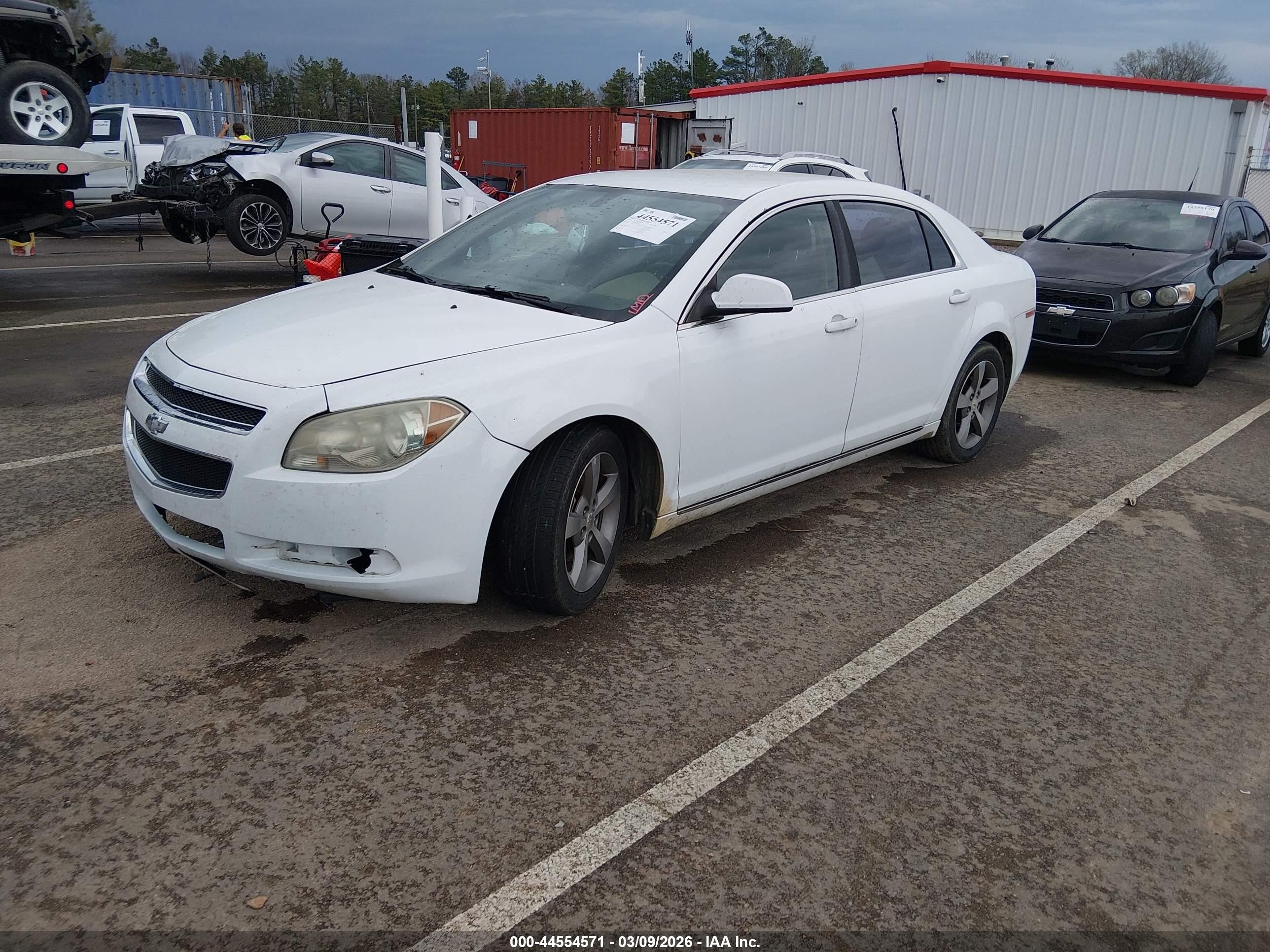 2011 Chevrolet Malibu 1lt White vin: 1G1ZC5E14BF333775