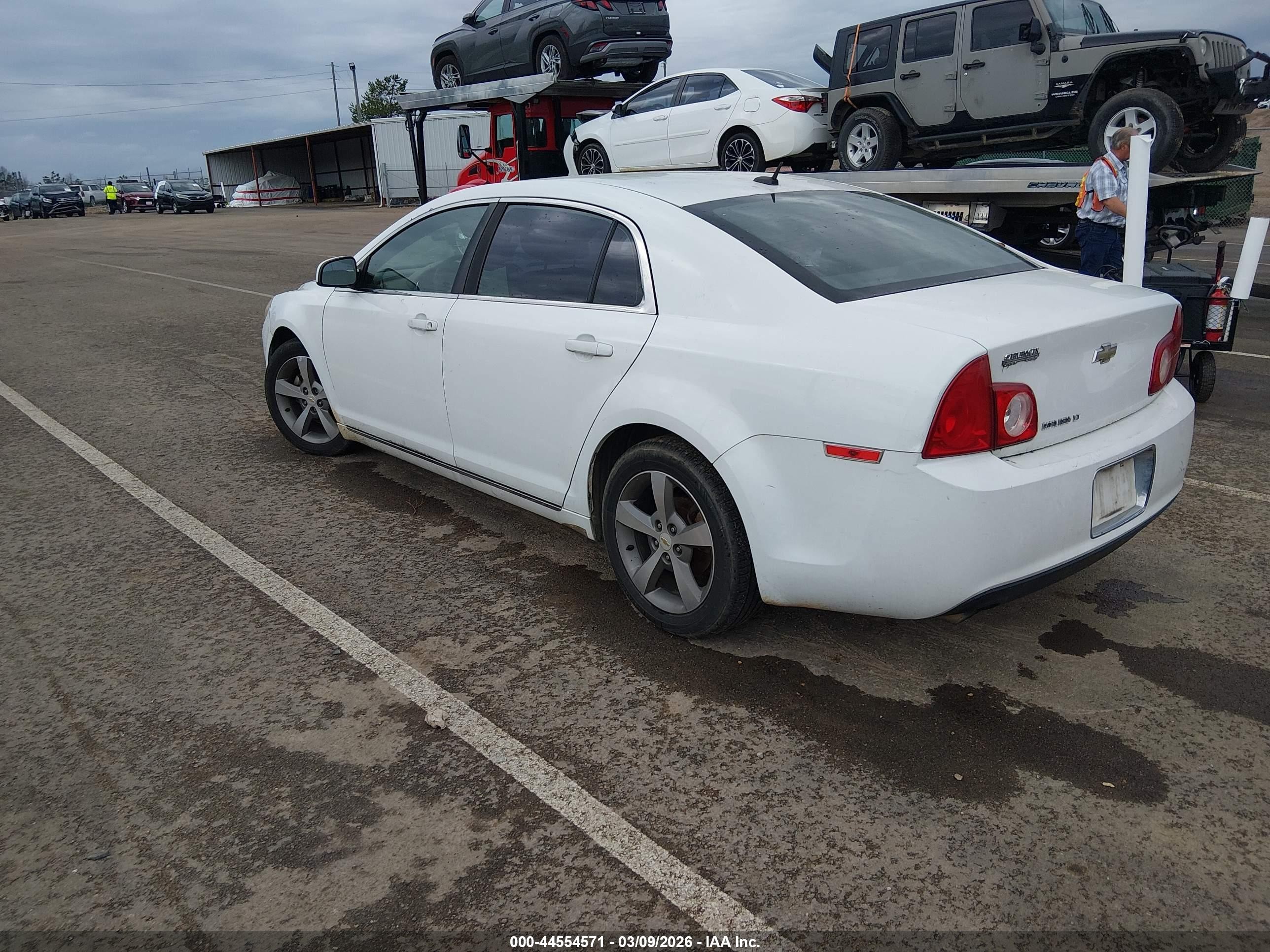 2011 Chevrolet Malibu 1lt White vin: 1G1ZC5E14BF333775