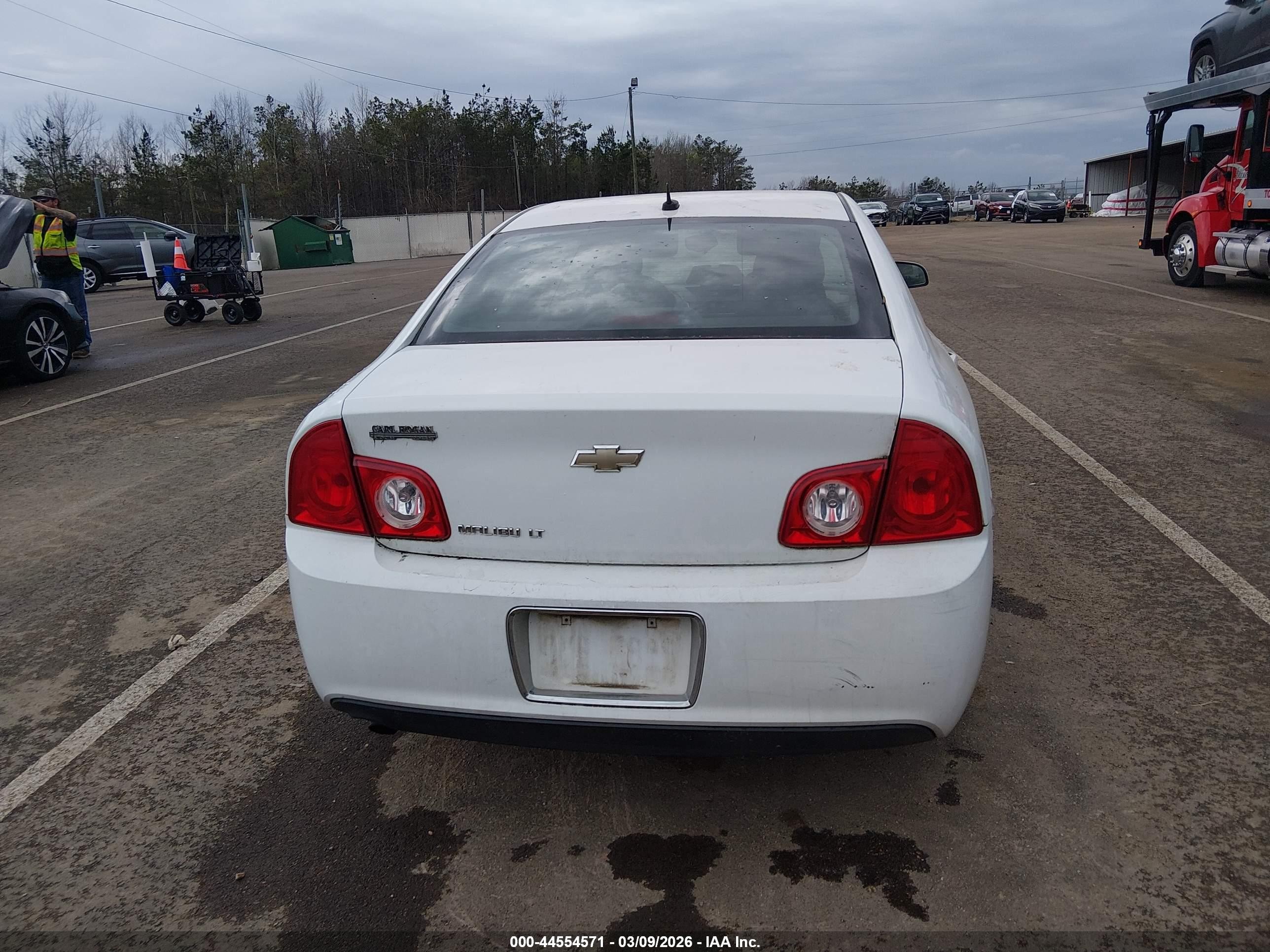 2011 Chevrolet Malibu 1lt White vin: 1G1ZC5E14BF333775