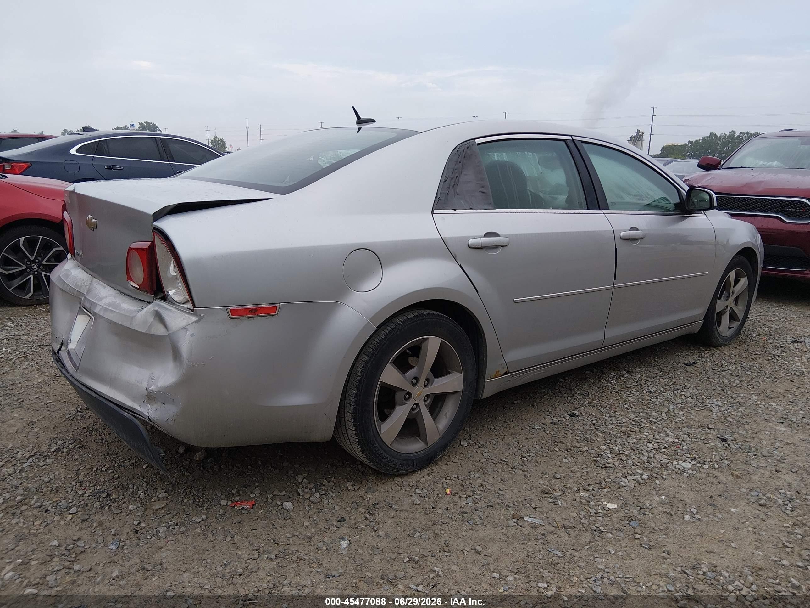 2011 Chevrolet Malibu 1lt Silver vin: 1G1ZC5E14BF355341