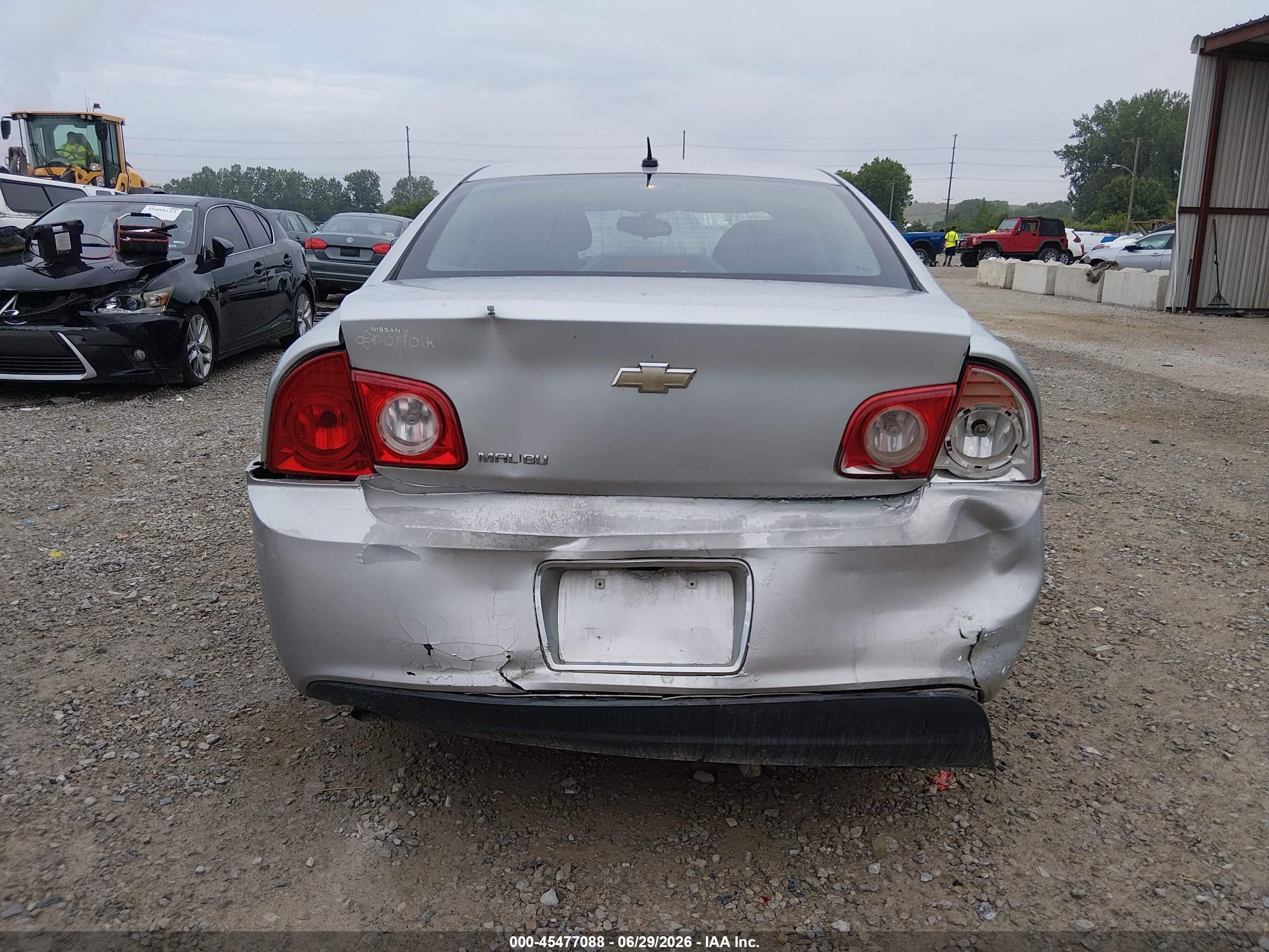2011 Chevrolet Malibu 1lt Silver vin: 1G1ZC5E14BF355341