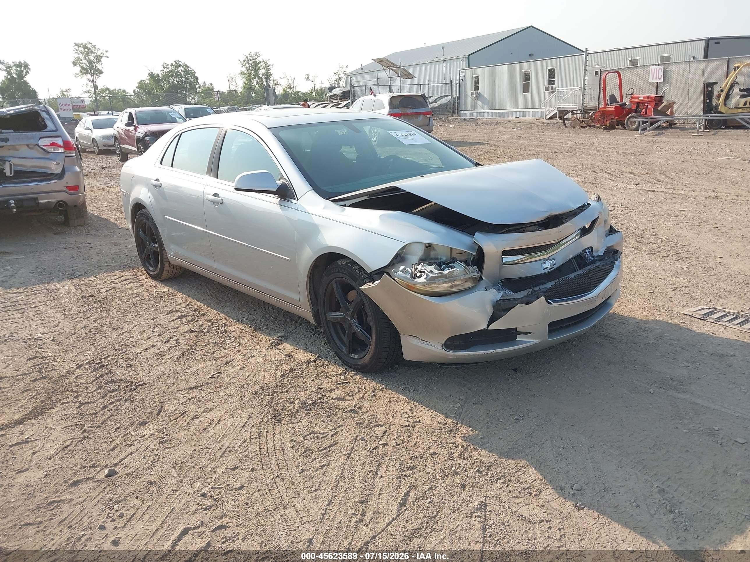2011 Chevrolet Malibu 1lt Silver vin: 1G1ZC5E15BF157335