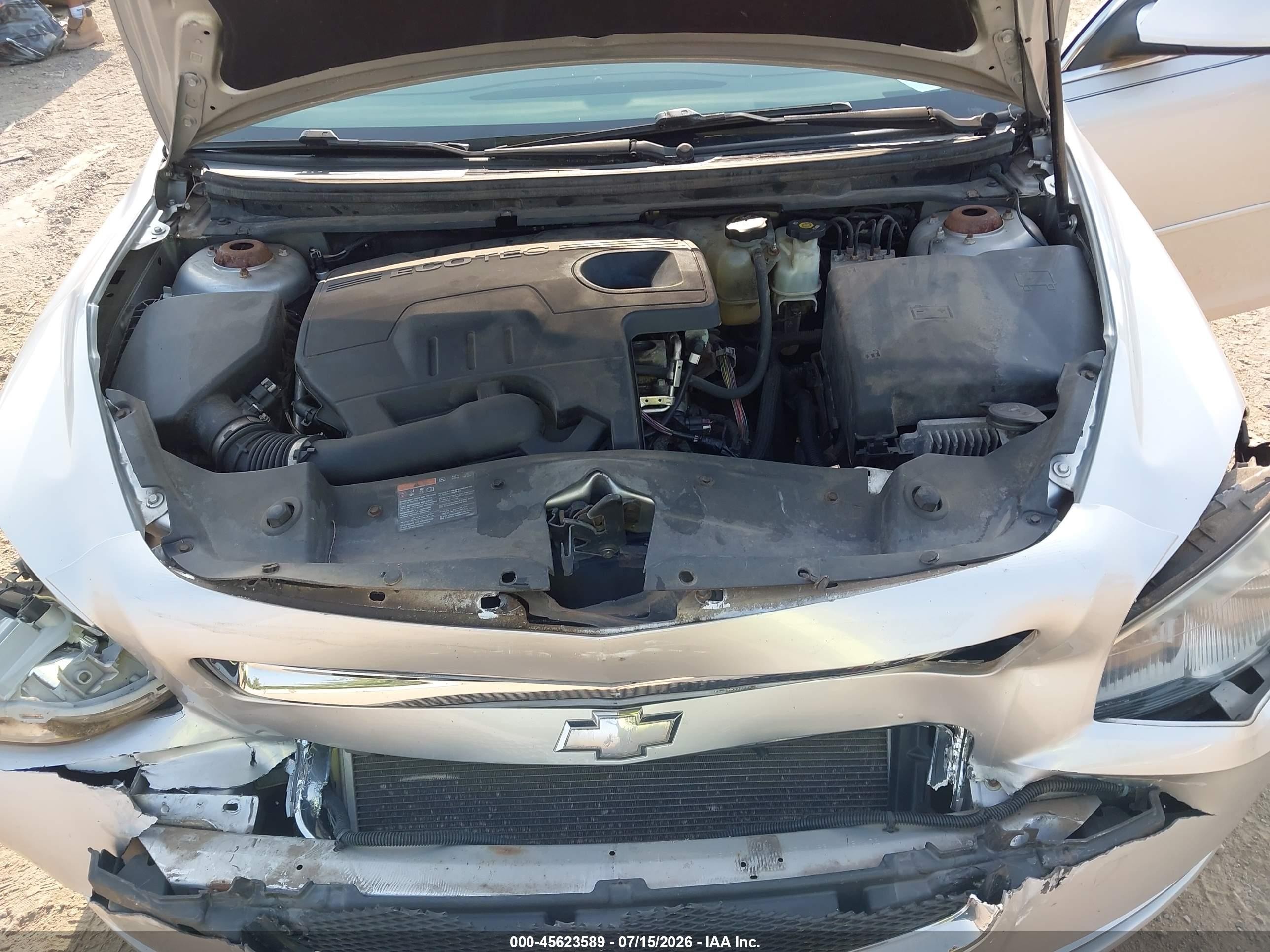 2011 Chevrolet Malibu 1lt Silver vin: 1G1ZC5E15BF157335