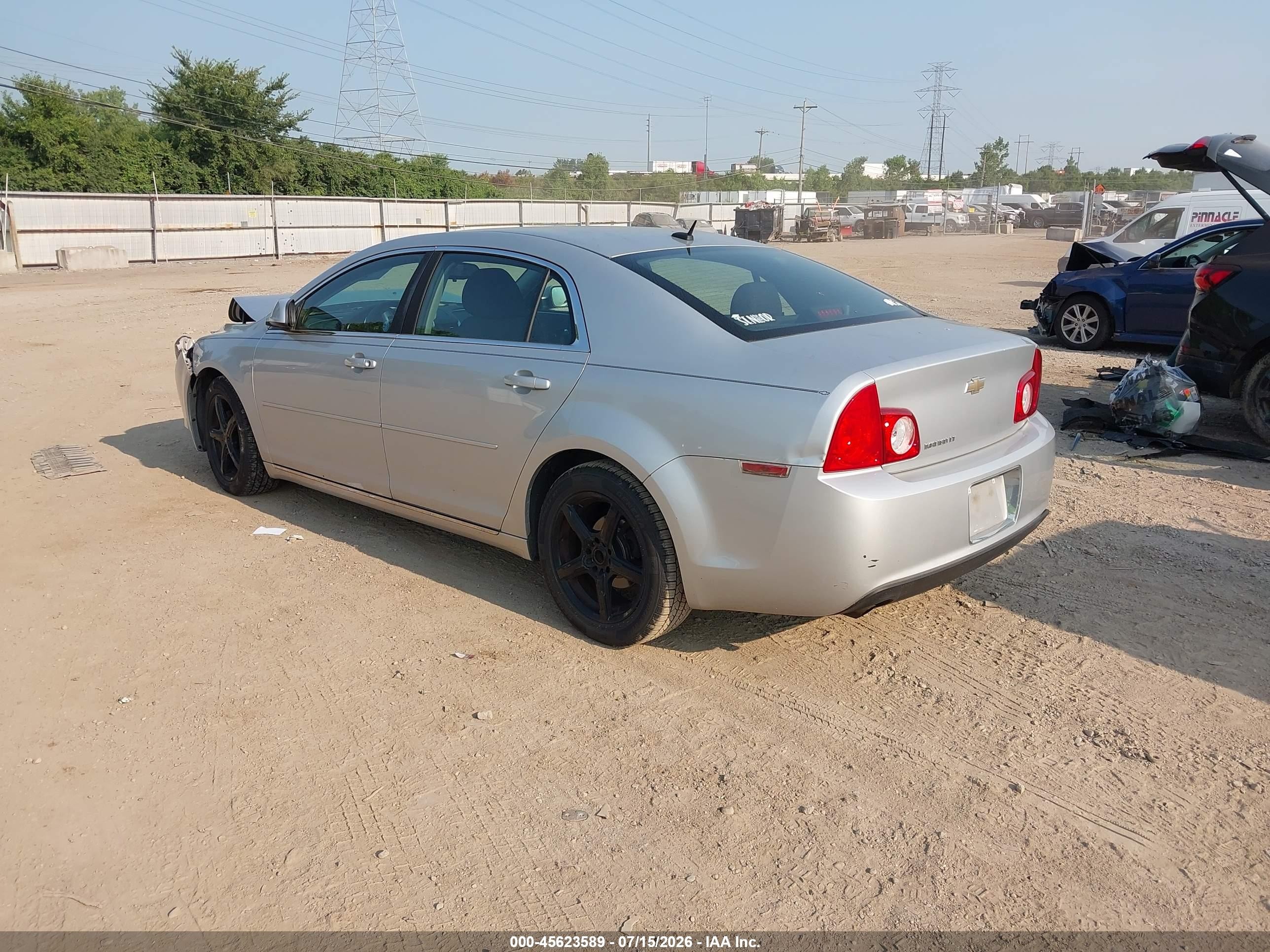 2011 Chevrolet Malibu 1lt Silver vin: 1G1ZC5E15BF157335
