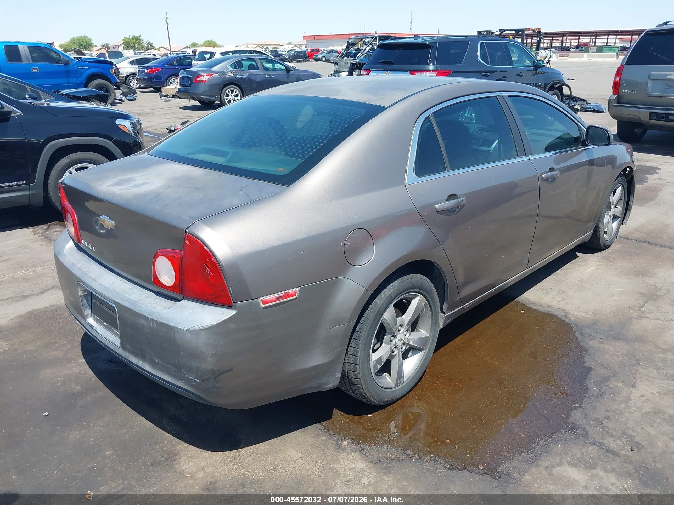 2011 Chevrolet Malibu 1lt Gray vin: 1G1ZC5E15BF158274