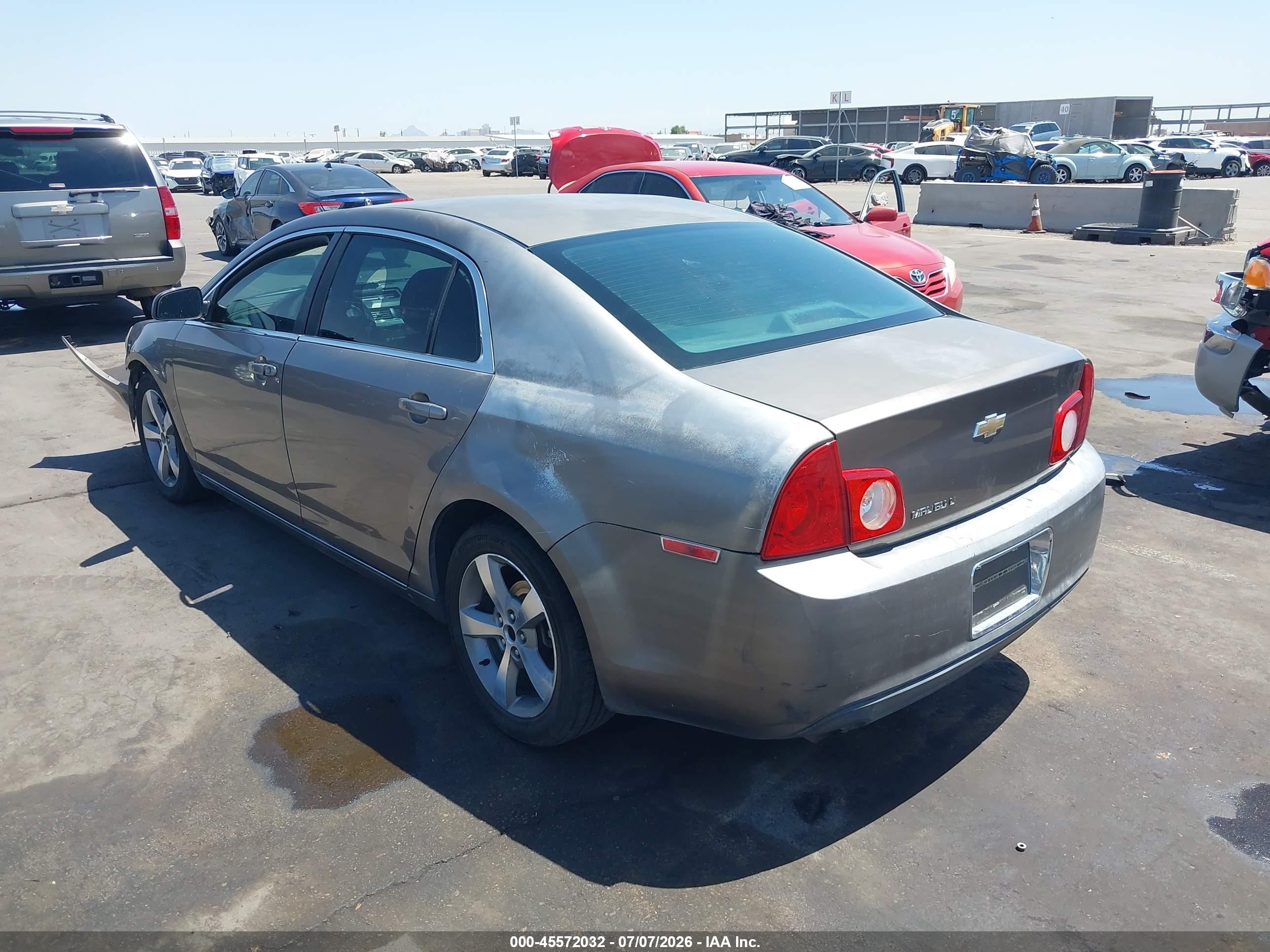 2011 Chevrolet Malibu 1lt Gray vin: 1G1ZC5E15BF158274