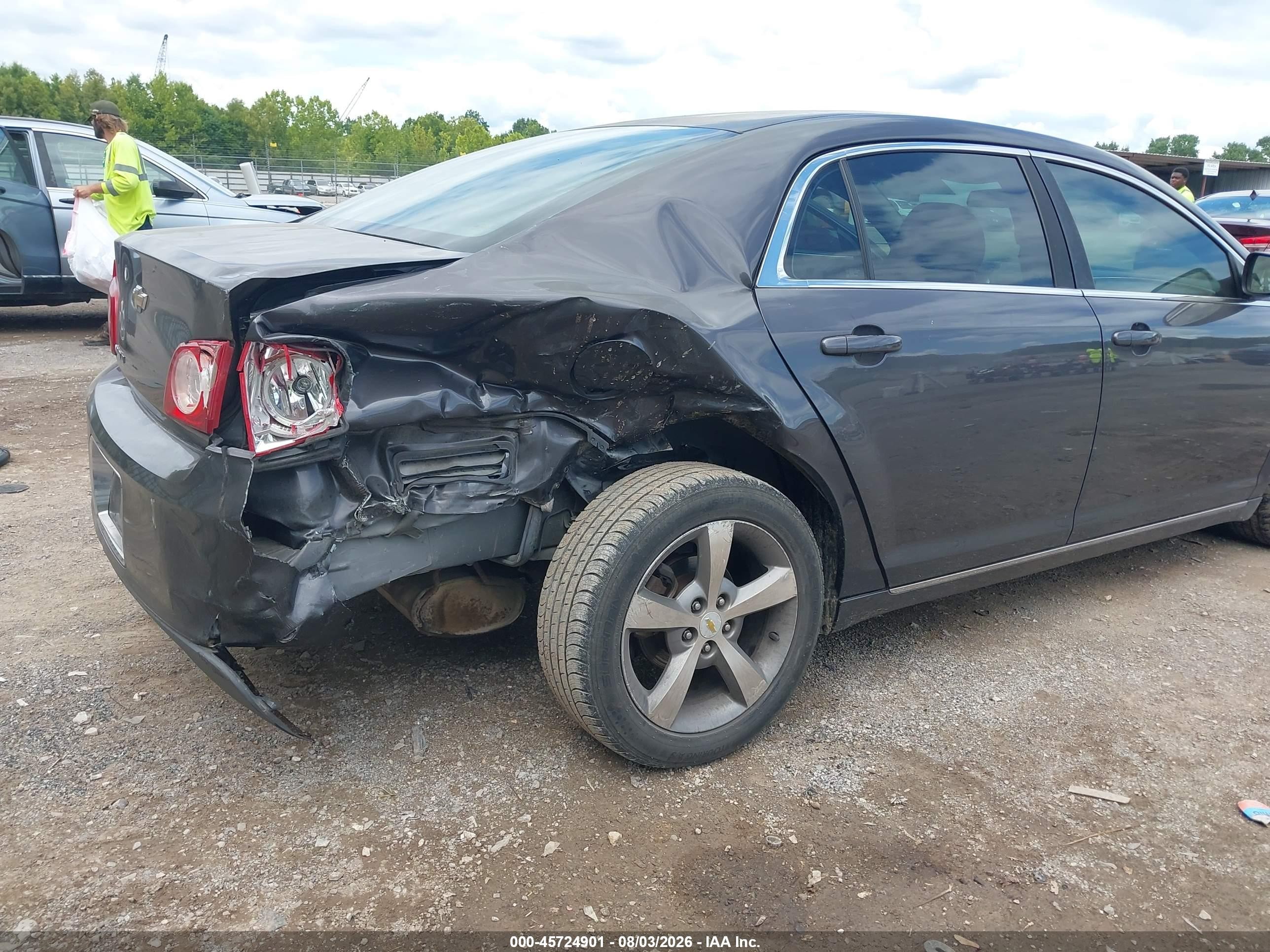 2011 Chevrolet Malibu 1lt Black vin: 1G1ZC5E15BF162583